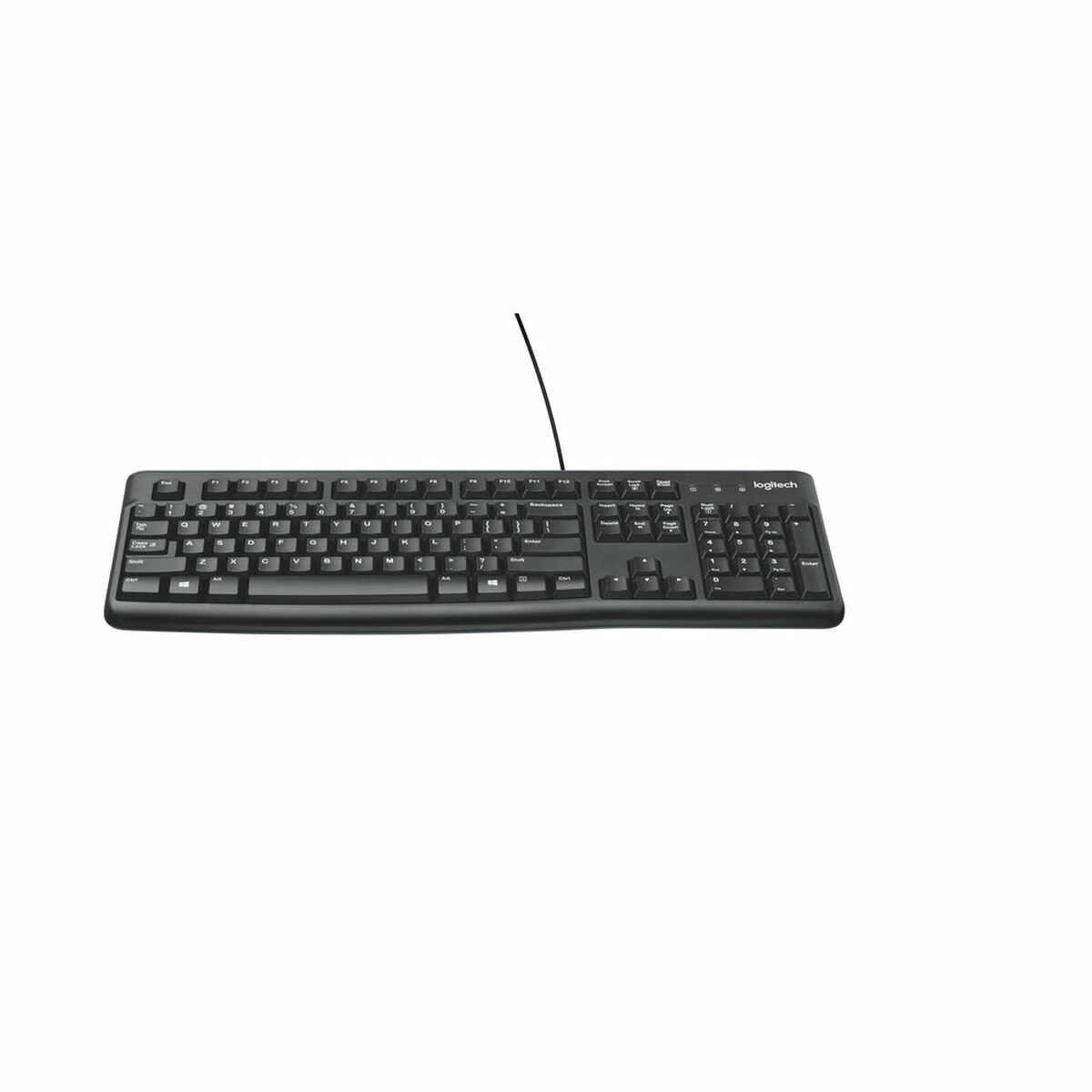 Tangentbord Logitech Keyboard K120 for Business Svart QWERTY - 3