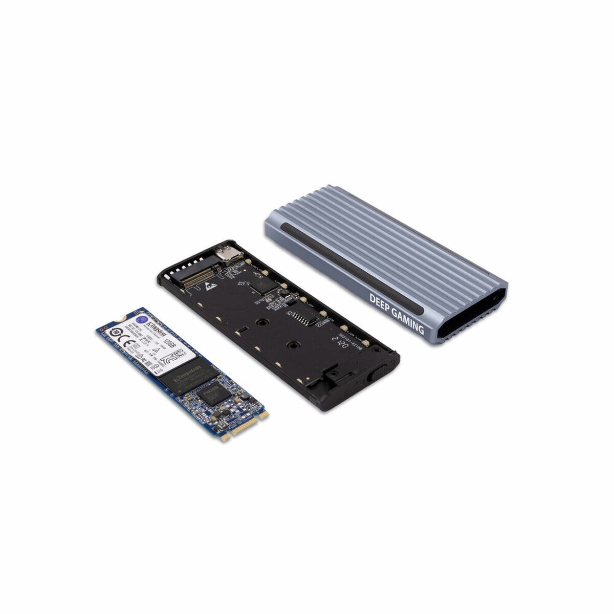 Hårddiskkabinett CoolBox DG-MCM-NVME1 - 2