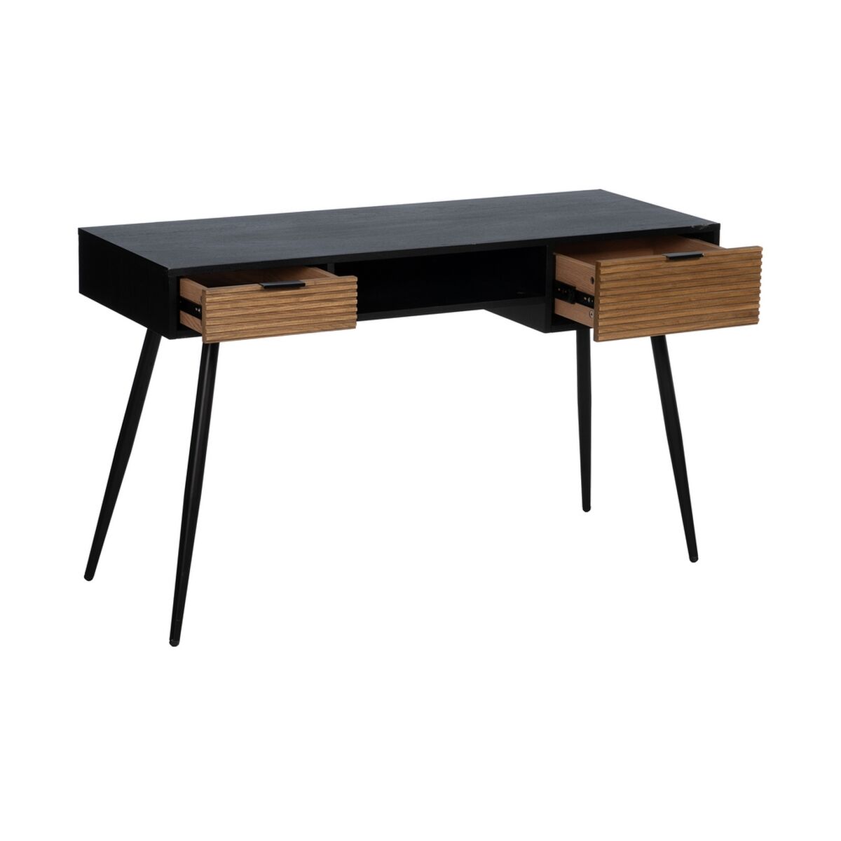 Möbelpaket ORLEANS Svart Naturell 120 x 45 x 73 cm - 3