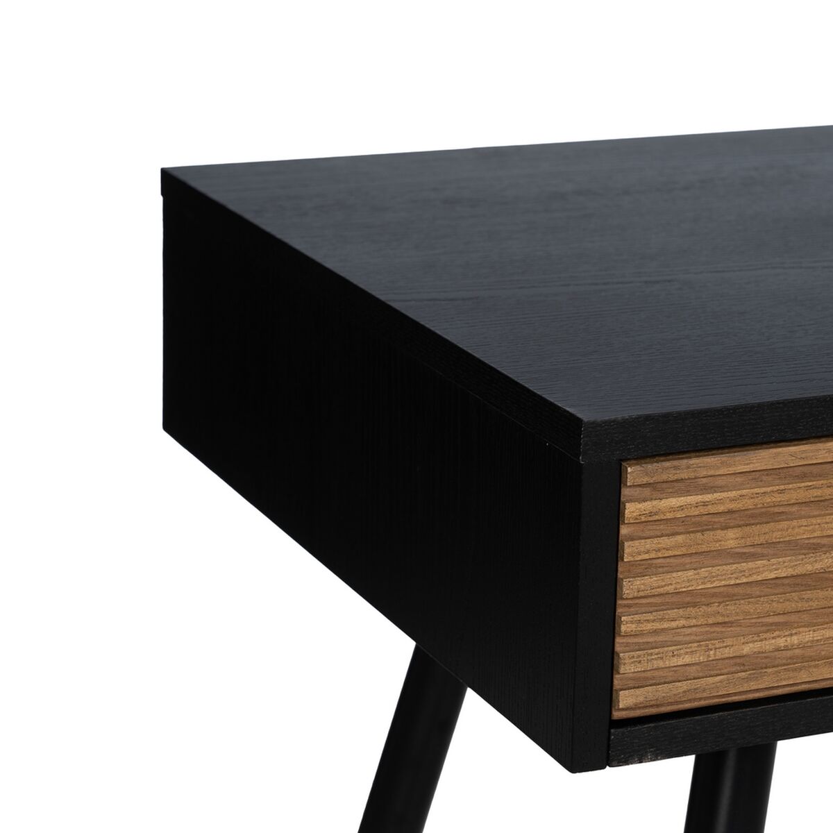 Möbelpaket ORLEANS Svart Naturell 120 x 45 x 73 cm - 4