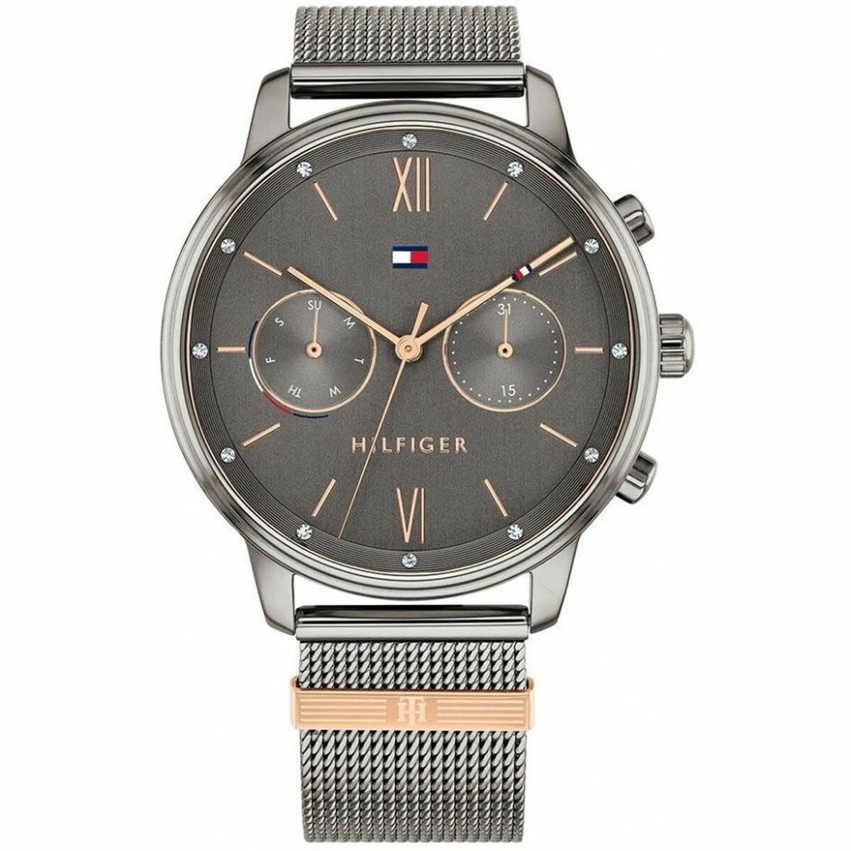 Unisexklocka Tommy Hilfiger 1782304 Mörkgrå (Ø 37 mm)