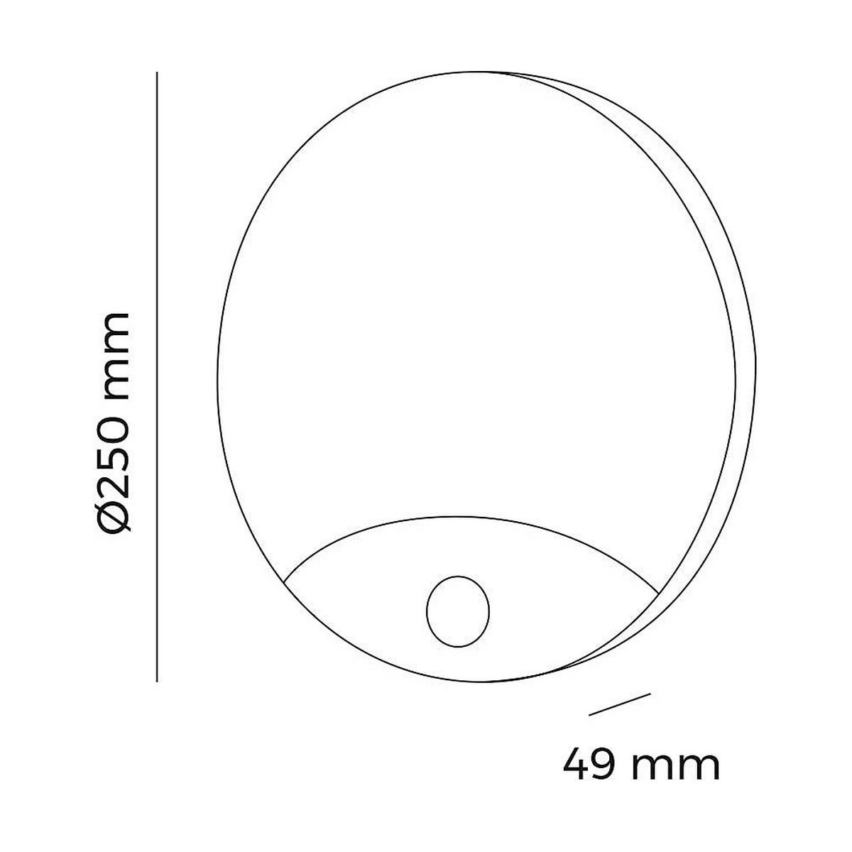 Vägglampa med LED EDM 32537 polypropen E 15 W 13 W 1250 Lm 1850 lm Vit (4000 K) - 2