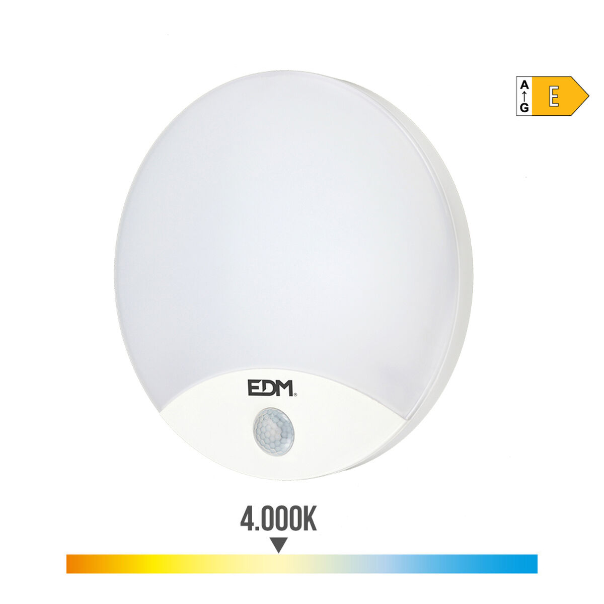 Vägglampa med LED EDM 32537 polypropen E 15 W 13 W 1250 Lm 1850 lm Vit (4000 K) - 4