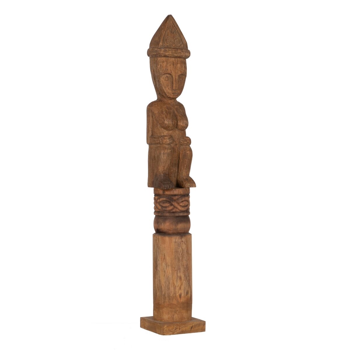 Prydnadsfigur Naturell Afrikan 14 x 14 x 88,5 cm - 2
