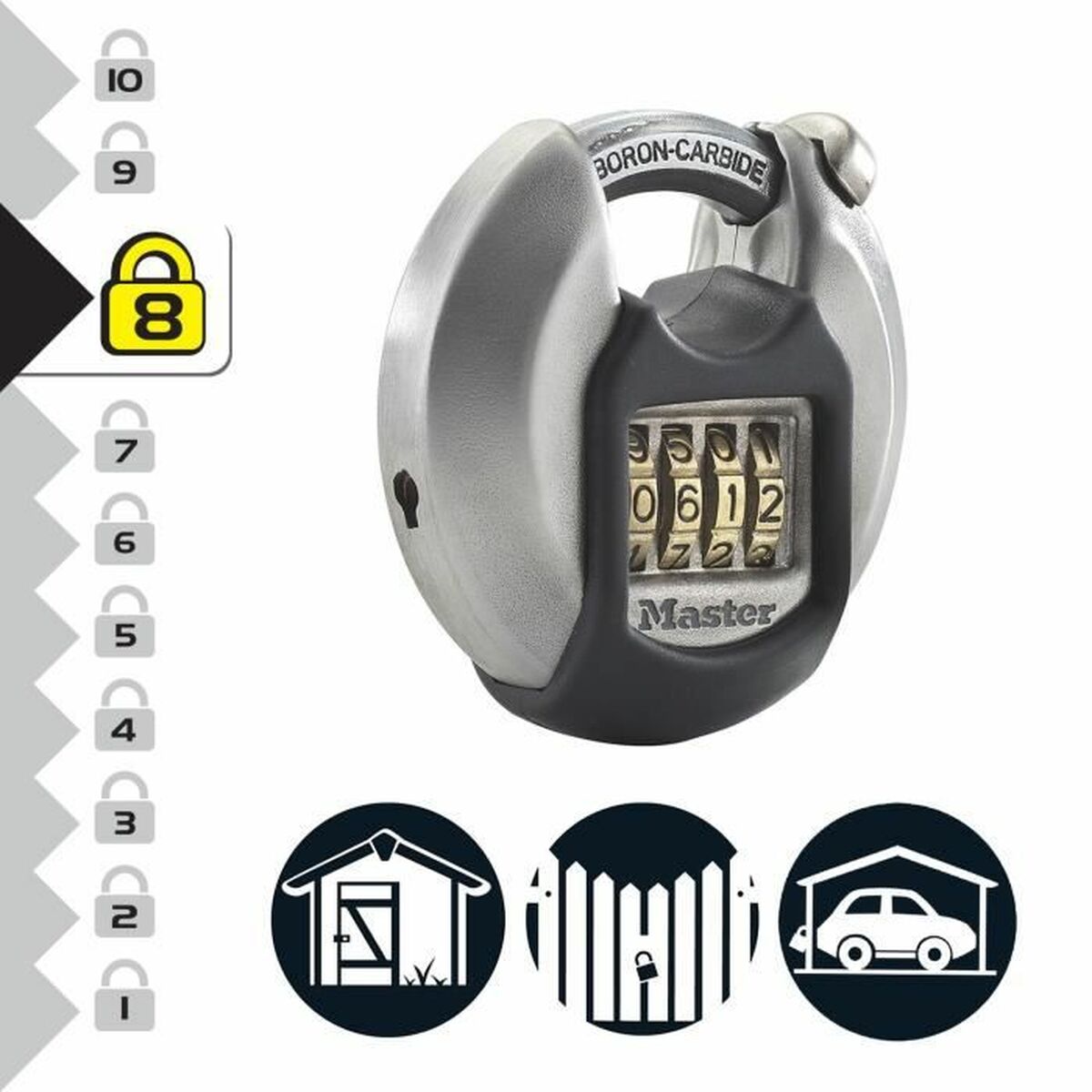 Hänglås med kod Master Lock - 2