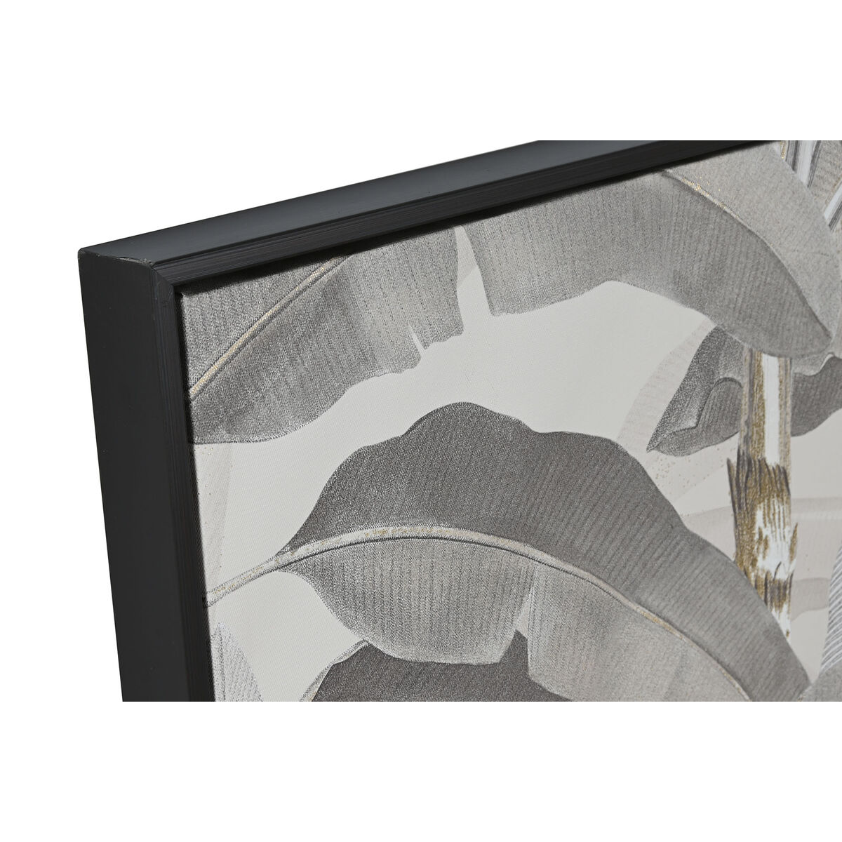 Tavla Home ESPRIT Grön Beige Gyllene Tropiskt 83 x 4 x 123 cm (2 antal) - 2