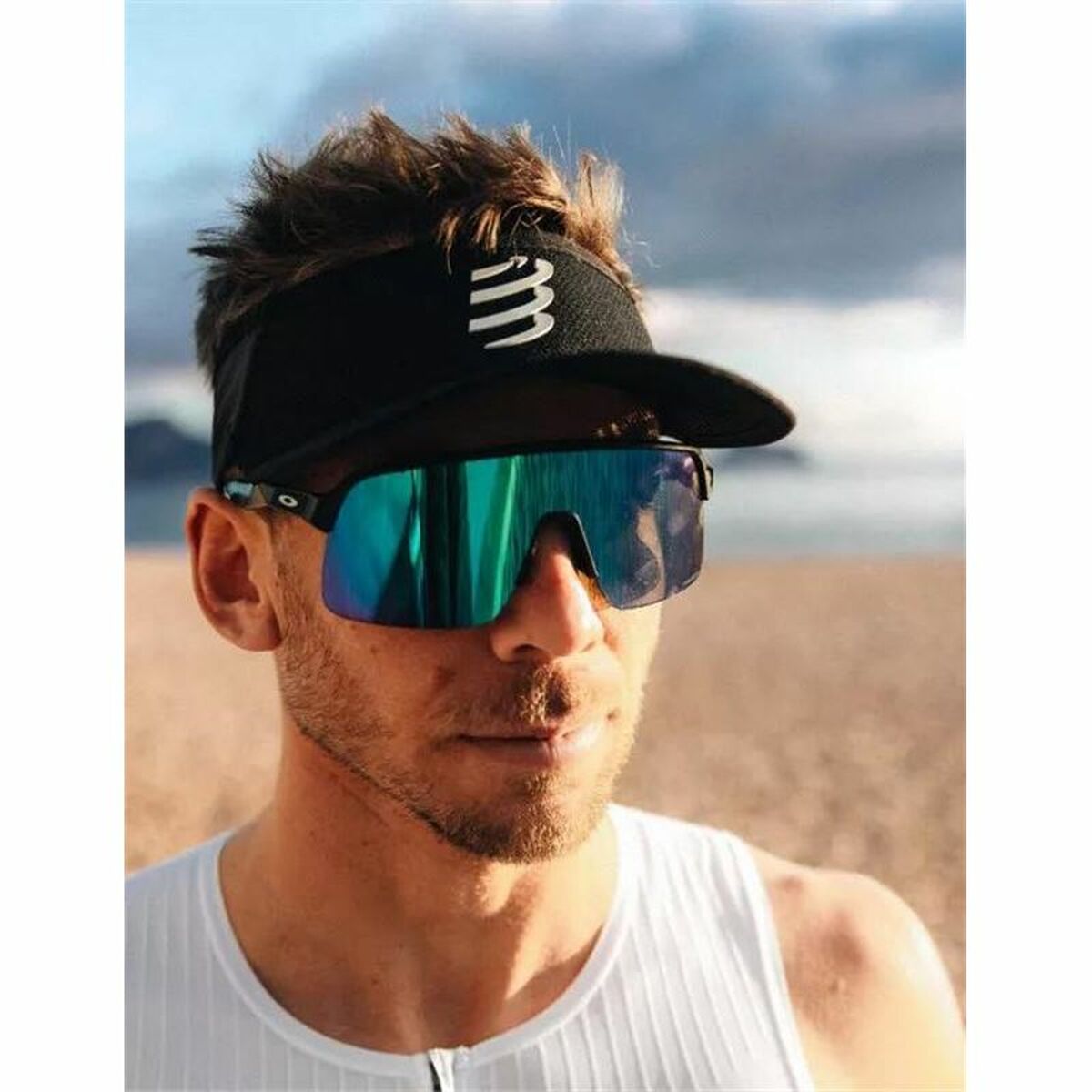 Visir Compressport XHWU389-9002 Svart One size - 3