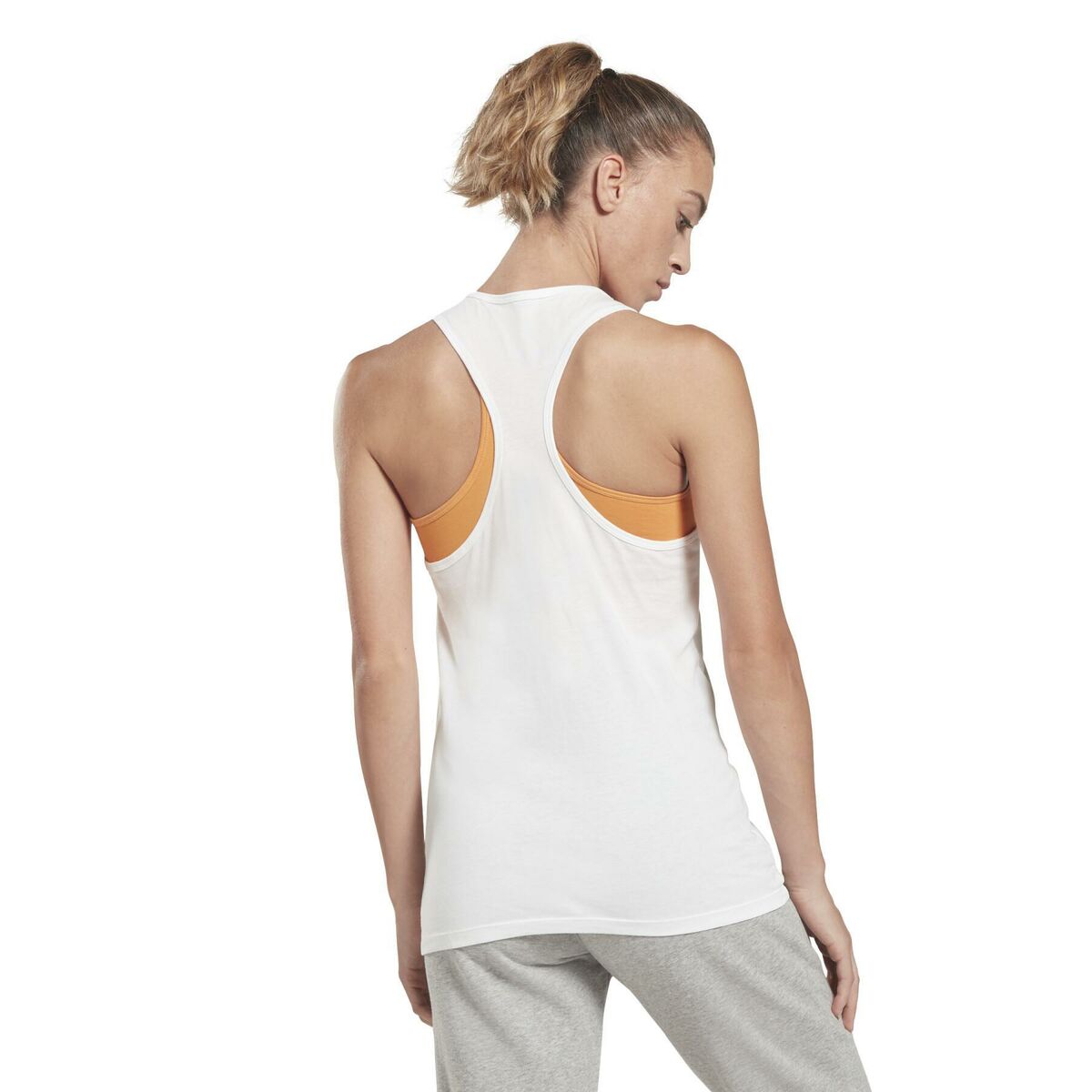 Tanktop, Dam Reebok TE GRAPHIC TANK HT6181 Vit - 3
