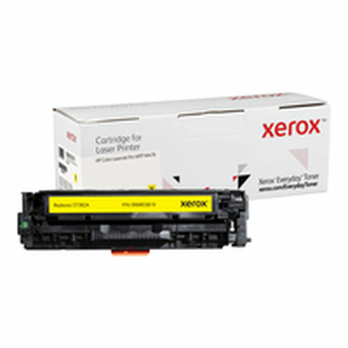 Original Bläckpatron Xerox Tóner Amarillo Everyday, HP CF382A equivalente de Xerox, 2700 páginas Gul