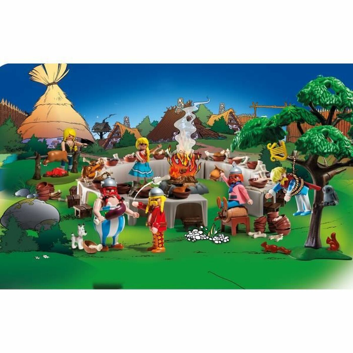 Playset Playmobil 71827 Astérix 159 Delar