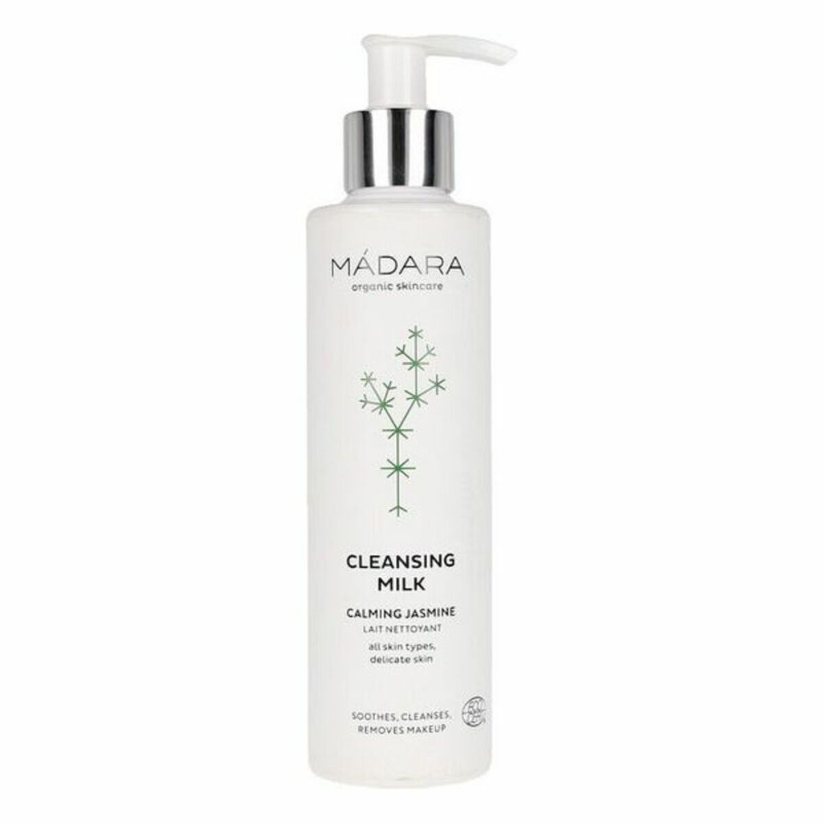 Rengörande lotion Mádara Cleansing Milk 200 ml