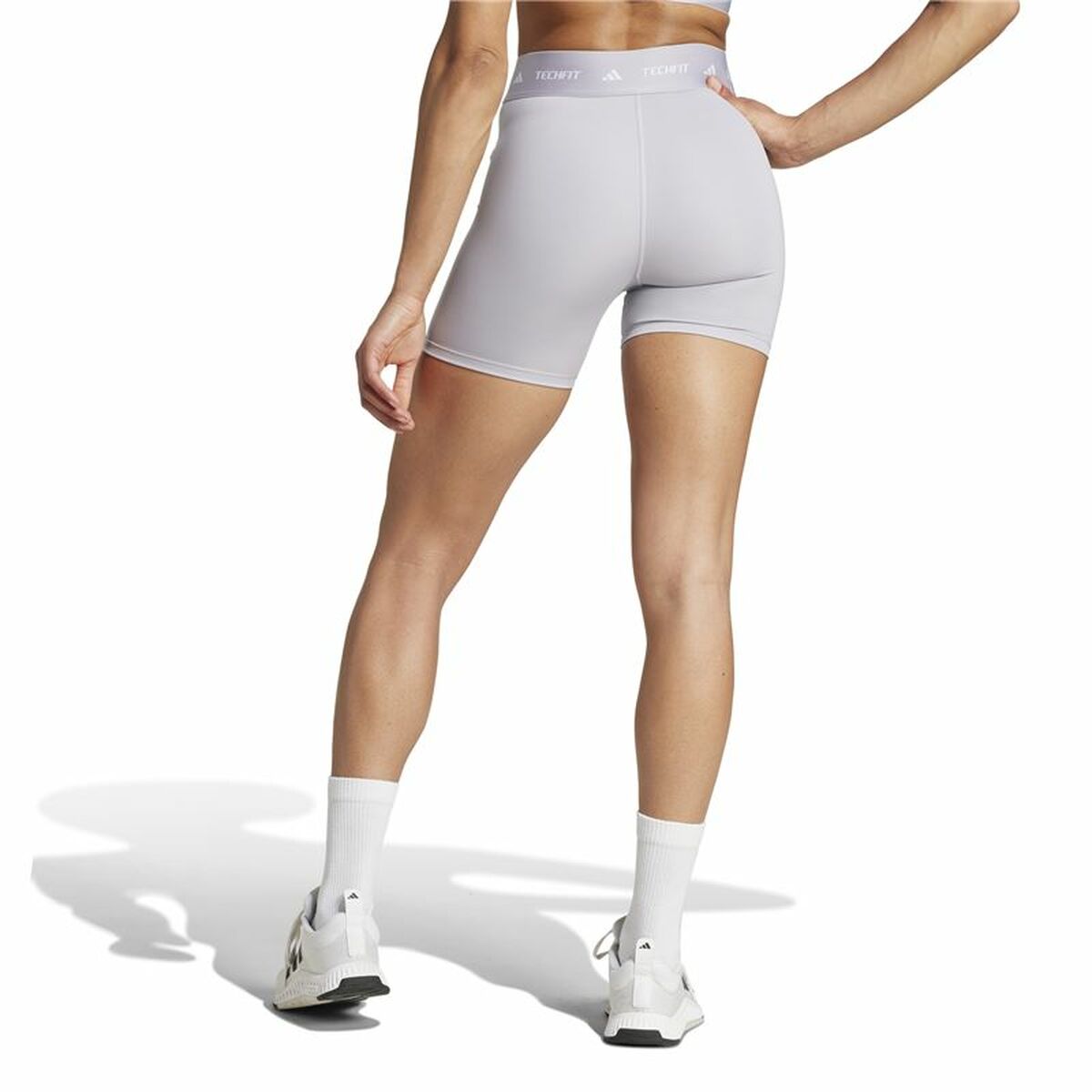 Sport-leggings, Dam Adidas Techfit Short Grå - 3
