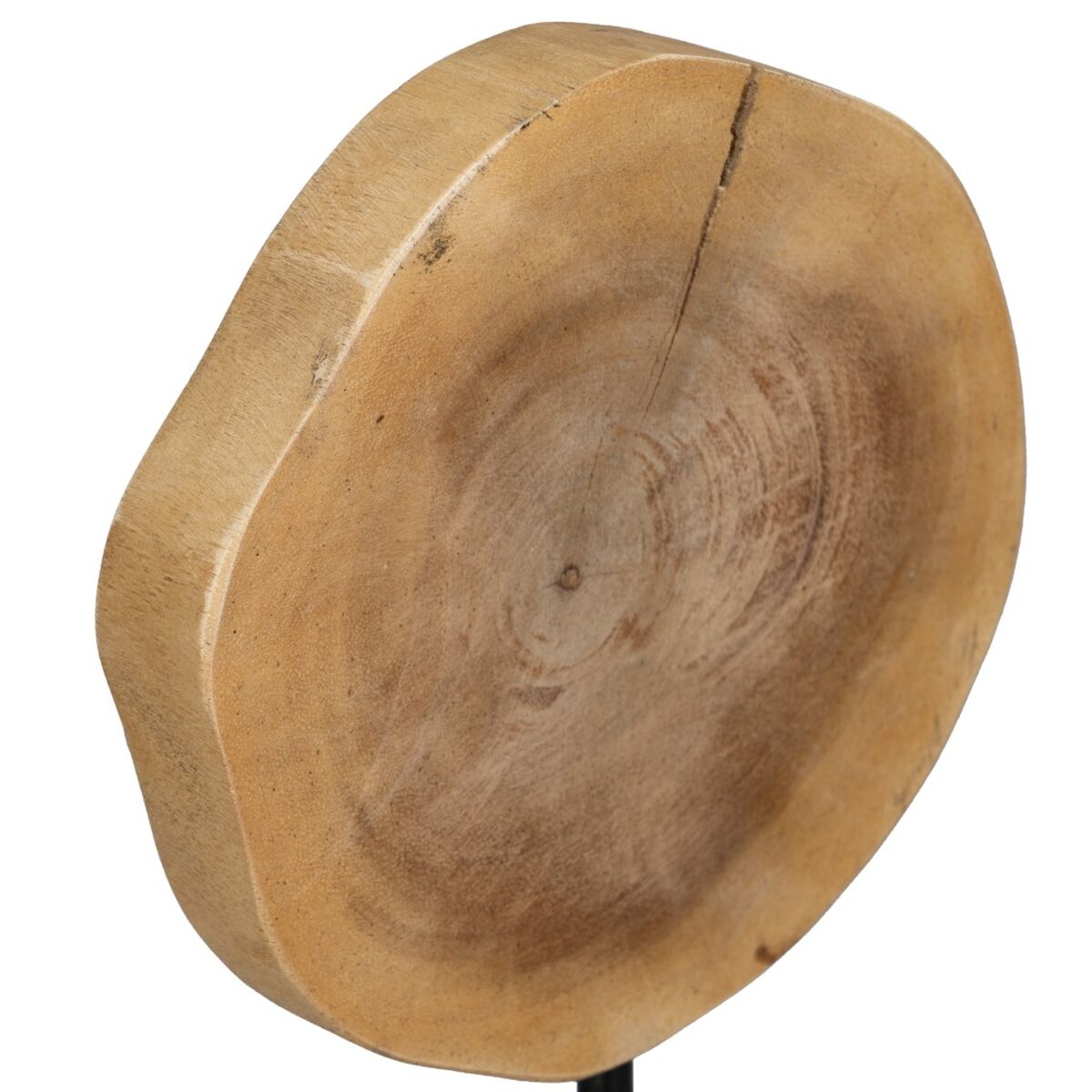 Prydnadsfigur Naturell Svart 17 x 17 x 31 cm - 5