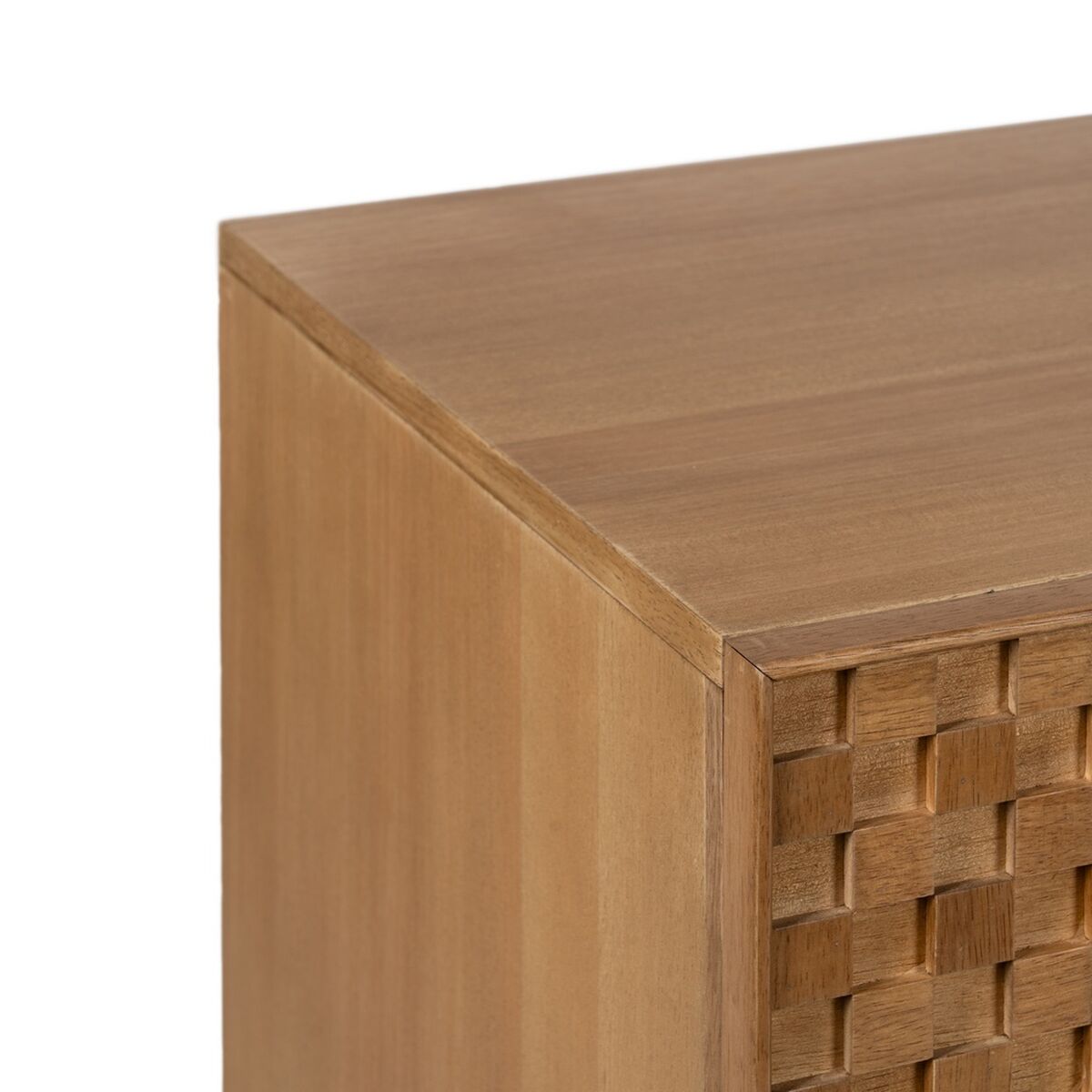 Byrå MARIGNI Svart Naturell Järn Trä MDF 118 x 42 x 77 cm - 5