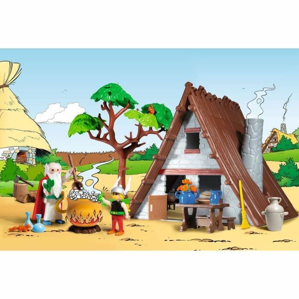Playset Playmobil 	71828 Astérix 80 Delar