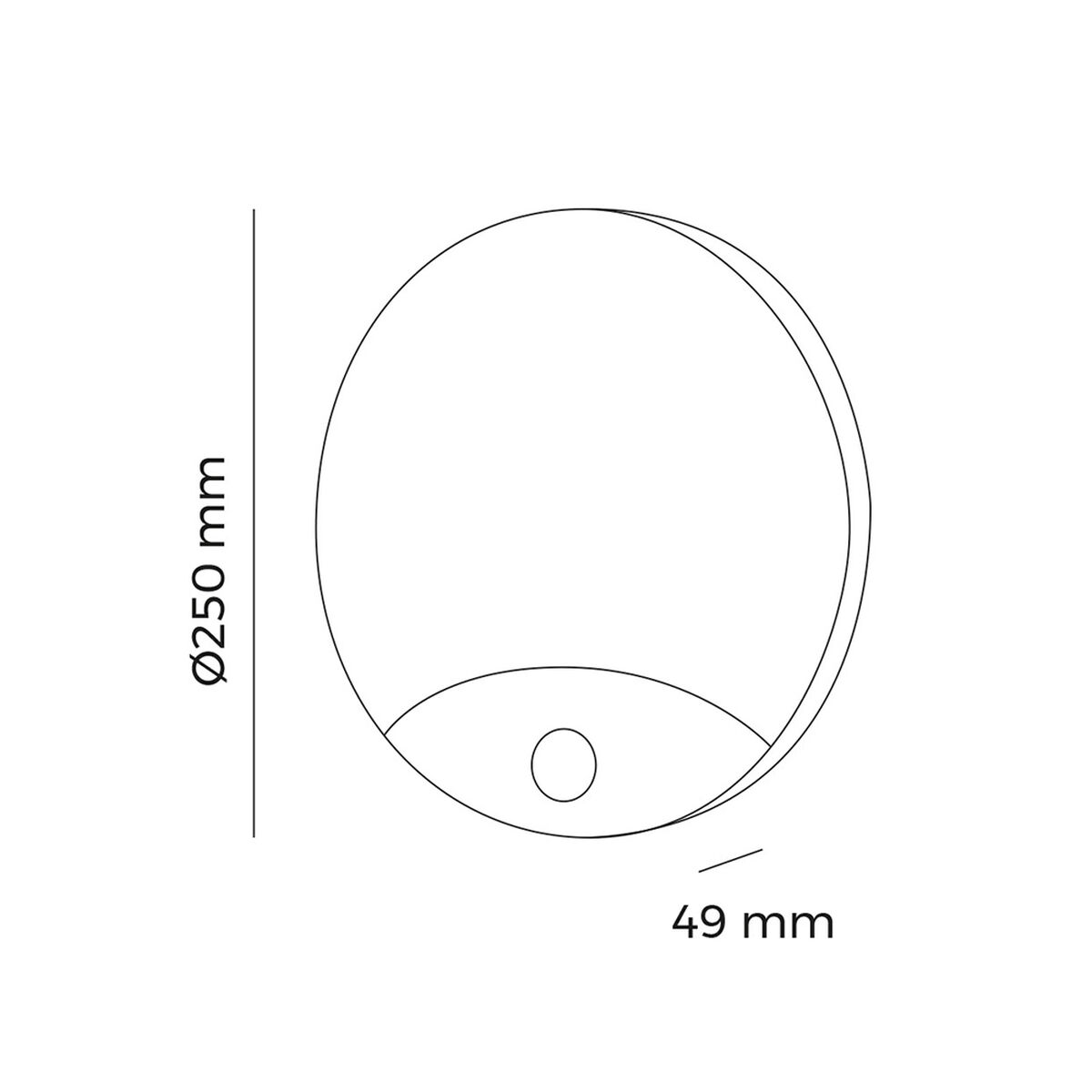 Vägglampa med LED EDM 32538 polypropen E 15 W 13 W 1250 Lm 1850 lm Vit (6500 K) (6400 K) - 5
