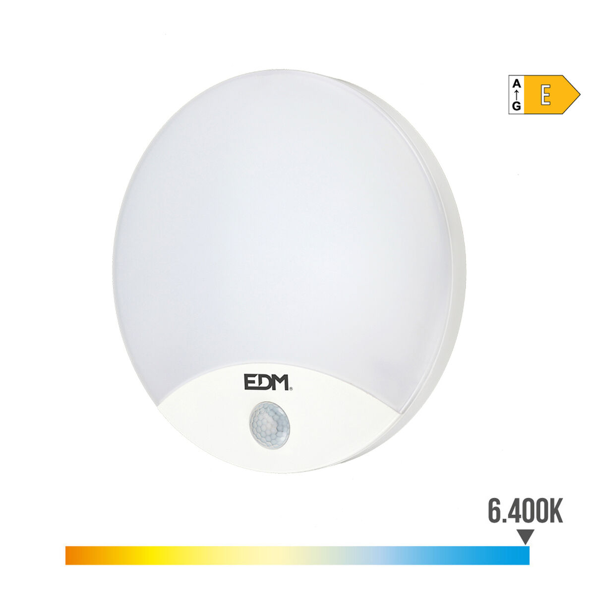 Vägglampa med LED EDM 32538 polypropen E 15 W 13 W 1250 Lm 1850 lm Vit (6500 K) (6400 K) - 4