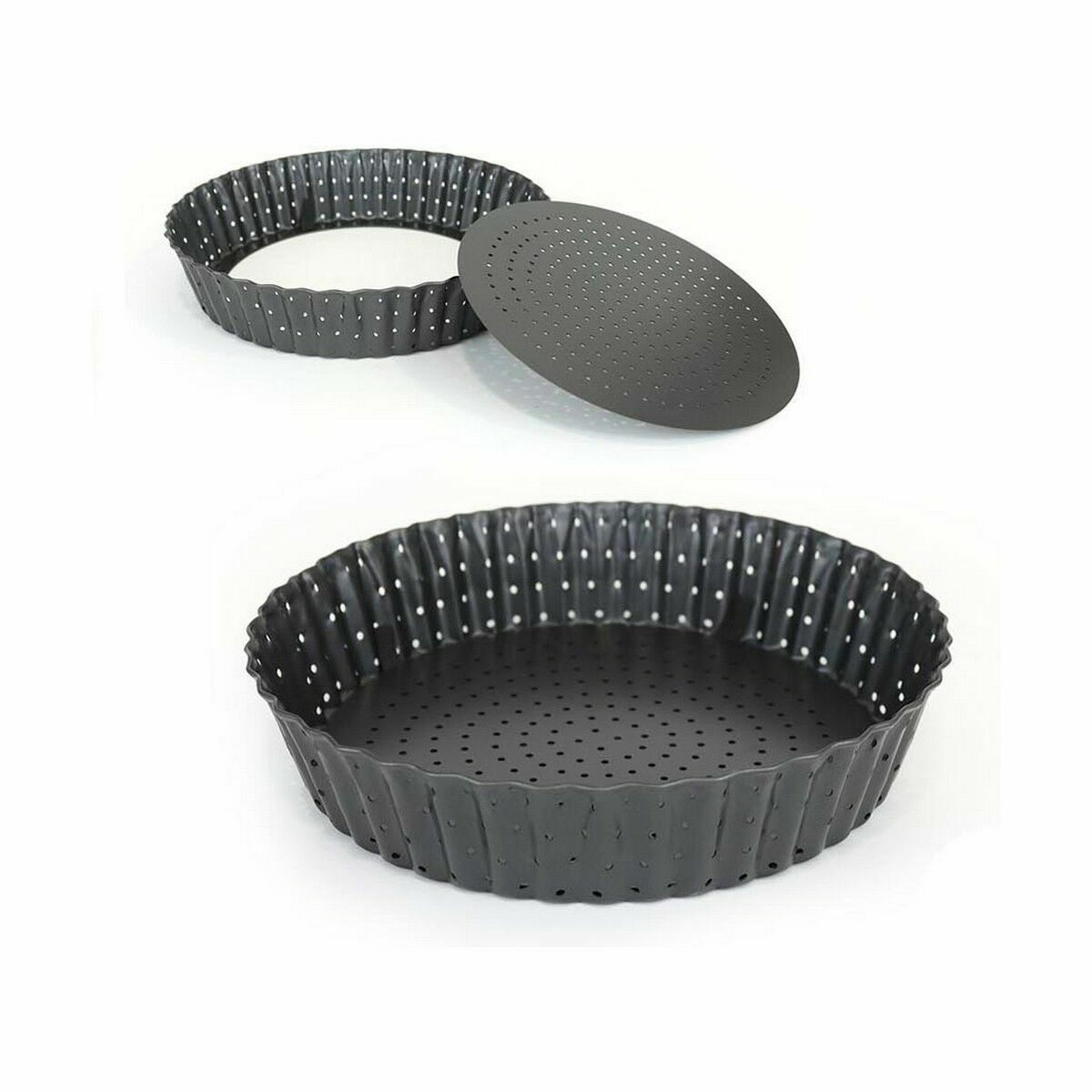 Kakform Quttin 20 x 5 cm Borrad Avtagbar (12 antal) - 8