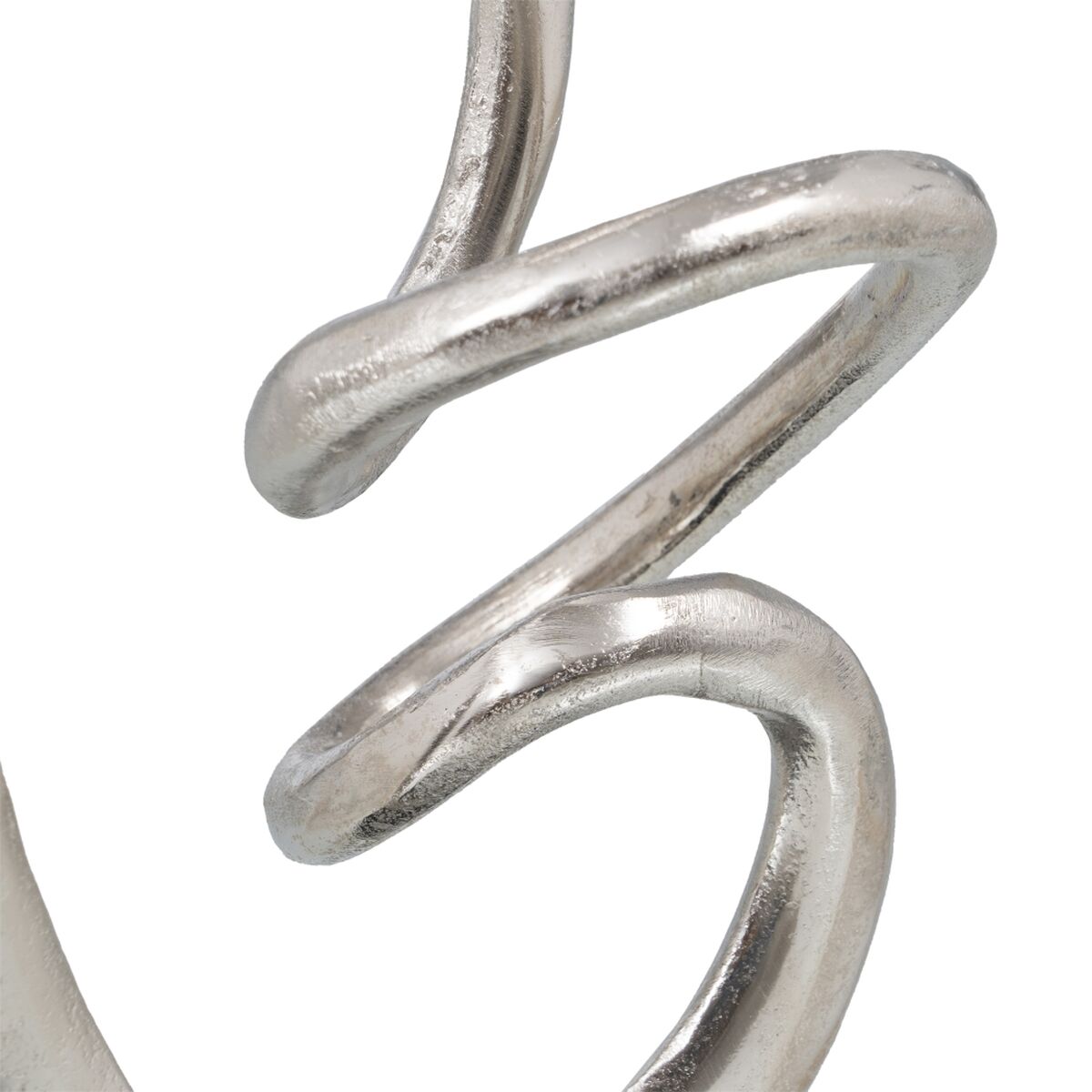 Prydnadsfigur 18,5 x 8 x 34 cm Svart Silver - 3