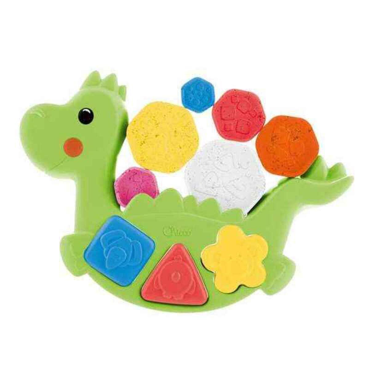 Aktivitetscentrum Dino Lino Chicco 2 i 1 (9 pcs) - 9