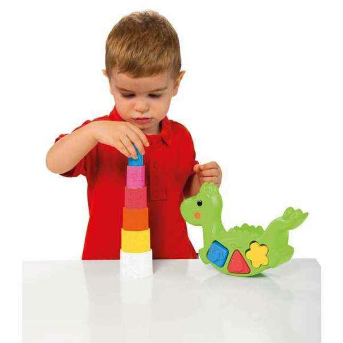 Aktivitetscentrum Dino Lino Chicco 2 i 1 (9 pcs) - 12