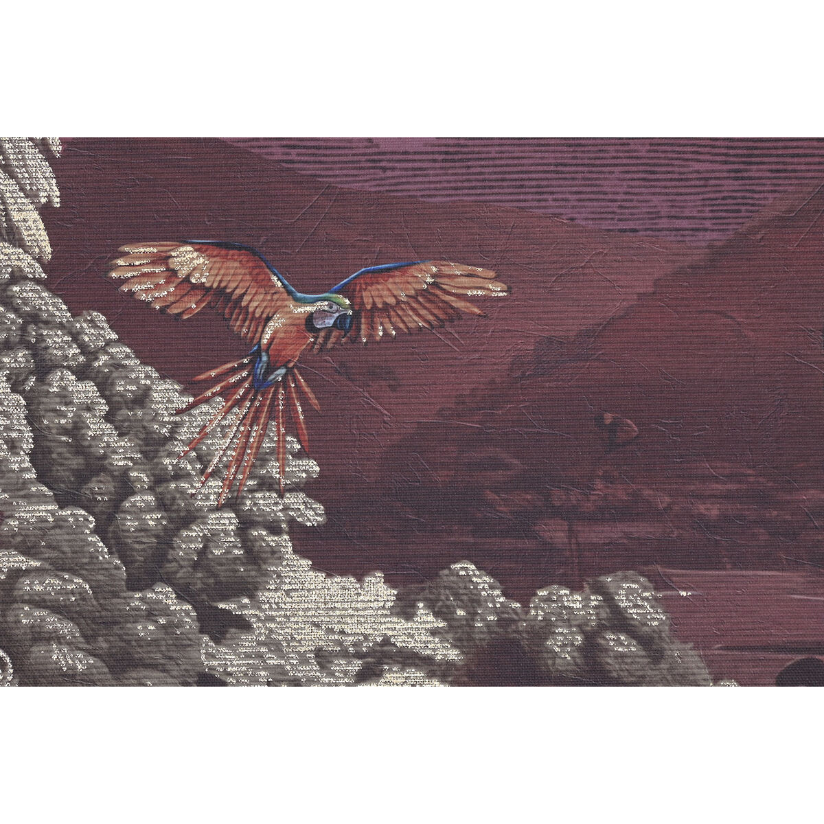Kanvas Home ESPRIT polystyren Kanvas 83 x 4 x 123 cm - 3