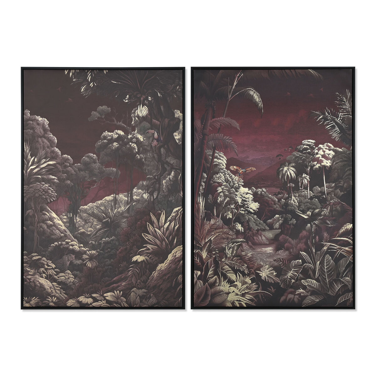 Kanvas Home ESPRIT polystyren Kanvas 83 x 4 x 123 cm