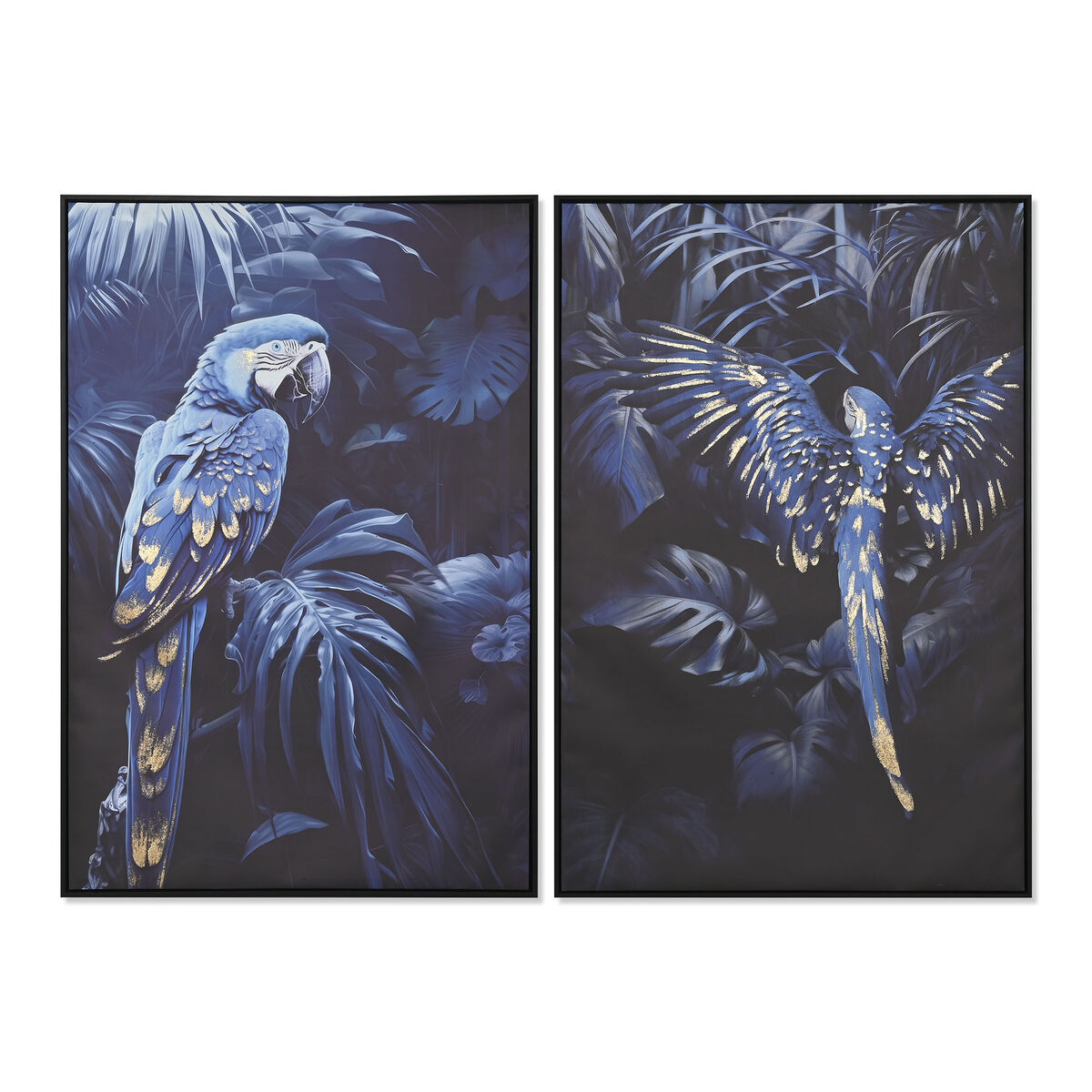 Kanvas Home ESPRIT polystyren Kanvas 83 x 4 x 123 cm