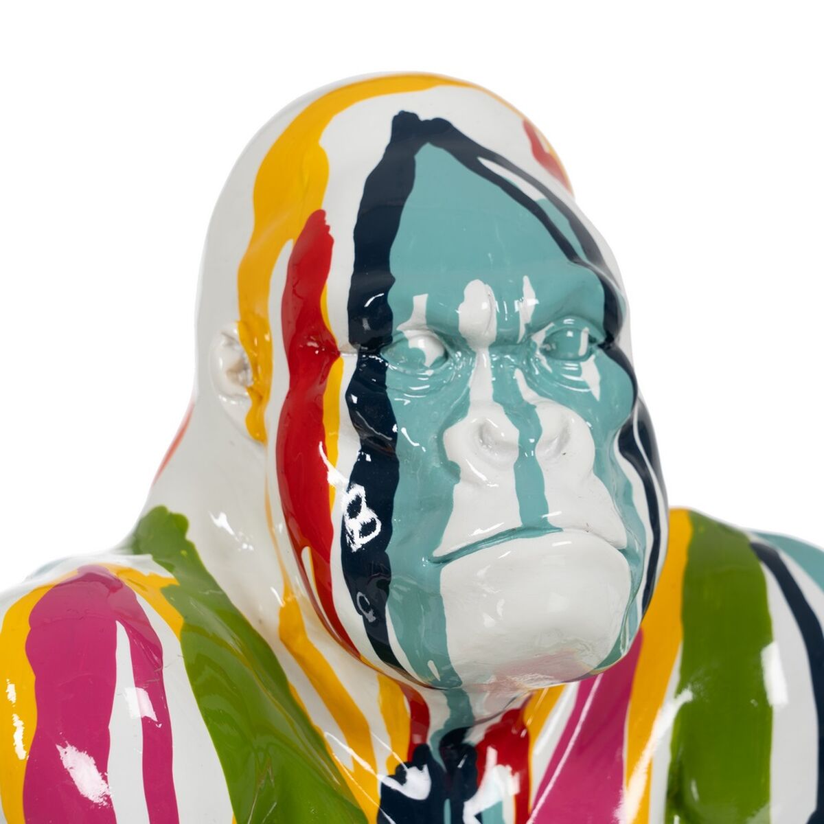 Prydnadsfigur Gorilla 20,5 x 19,5 x 30,5 cm - 3