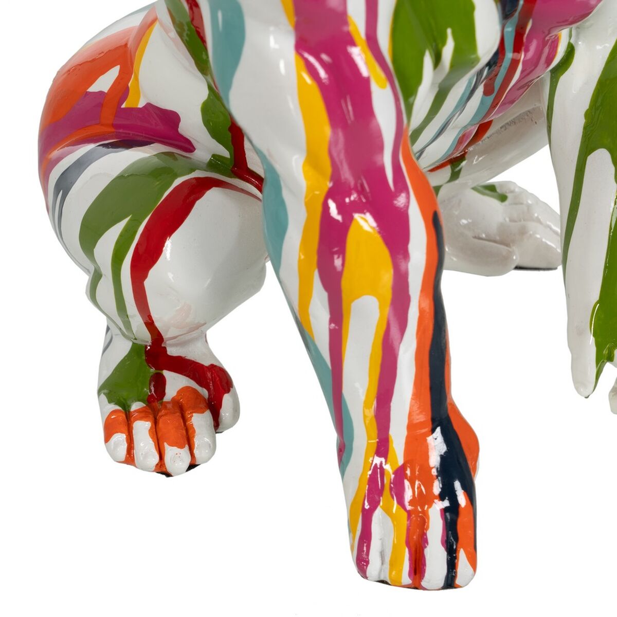 Prydnadsfigur Gorilla 20,5 x 19,5 x 30,5 cm - 4