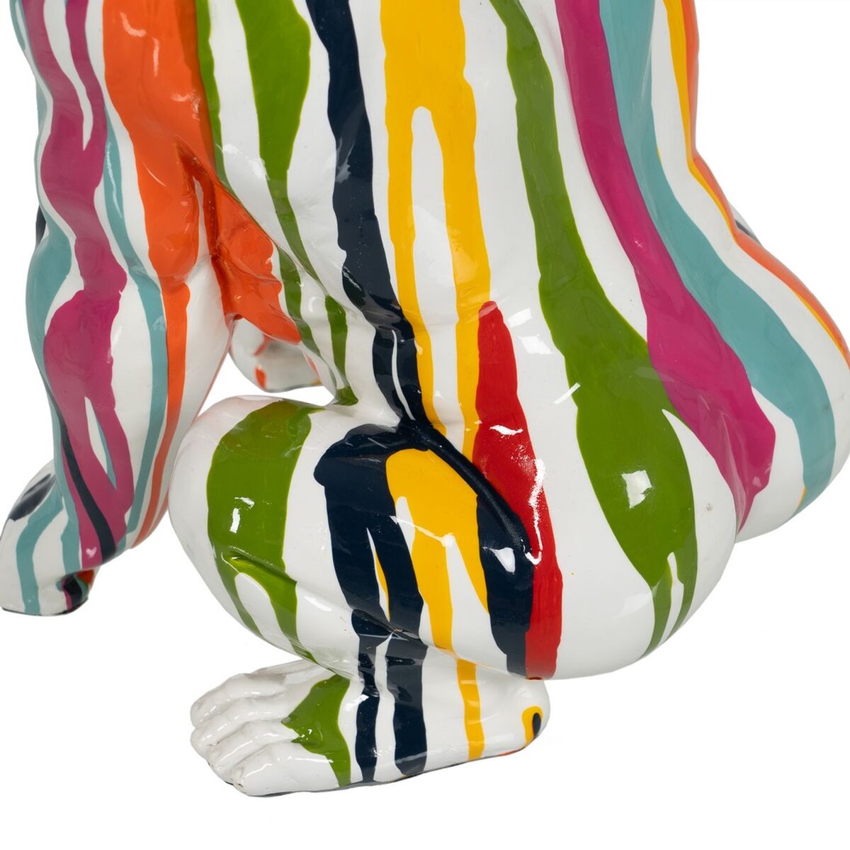 Prydnadsfigur Gorilla 20,5 x 19,5 x 30,5 cm - 6