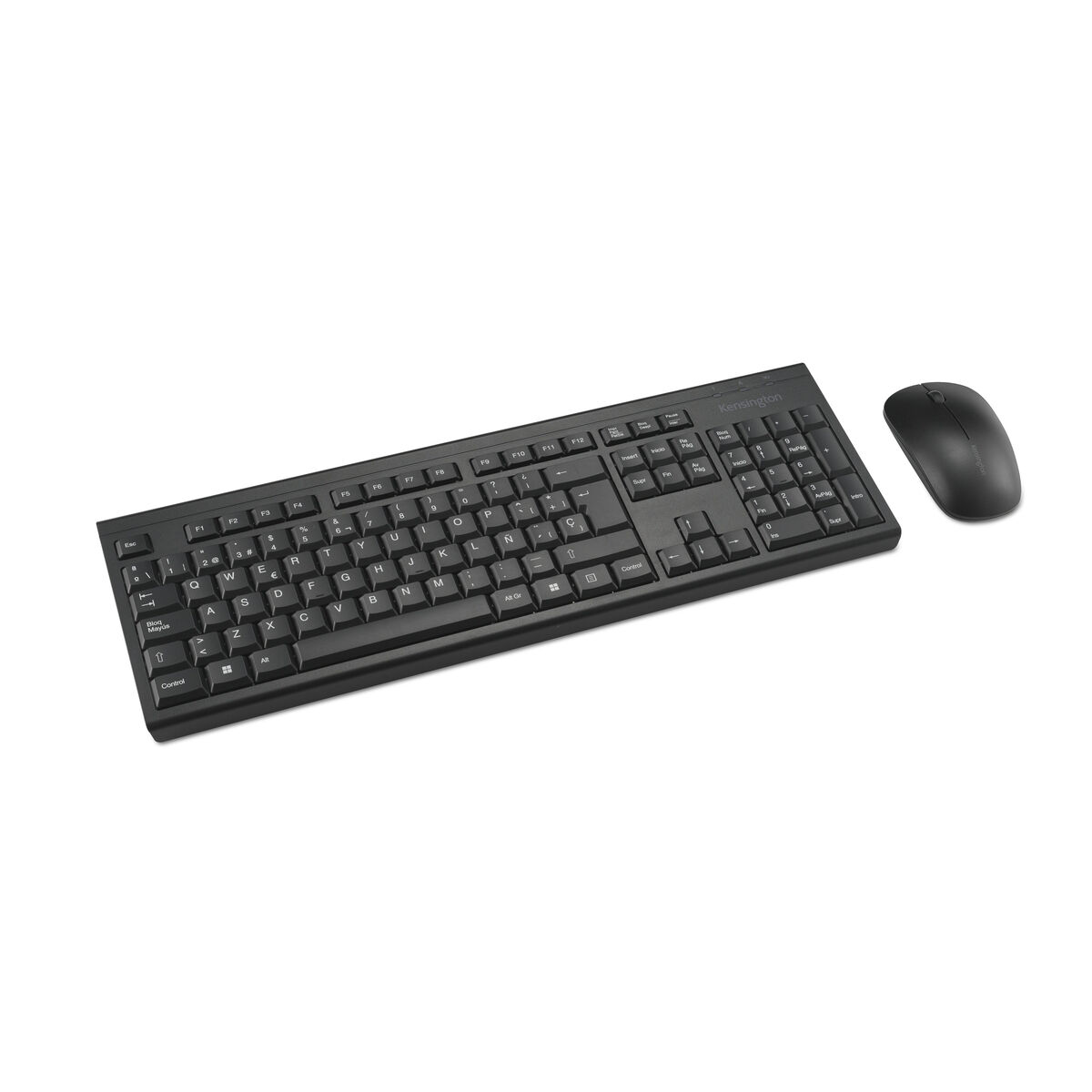 Tangentbord och Mus Kensington K75562ES Svart spanska QWERTY