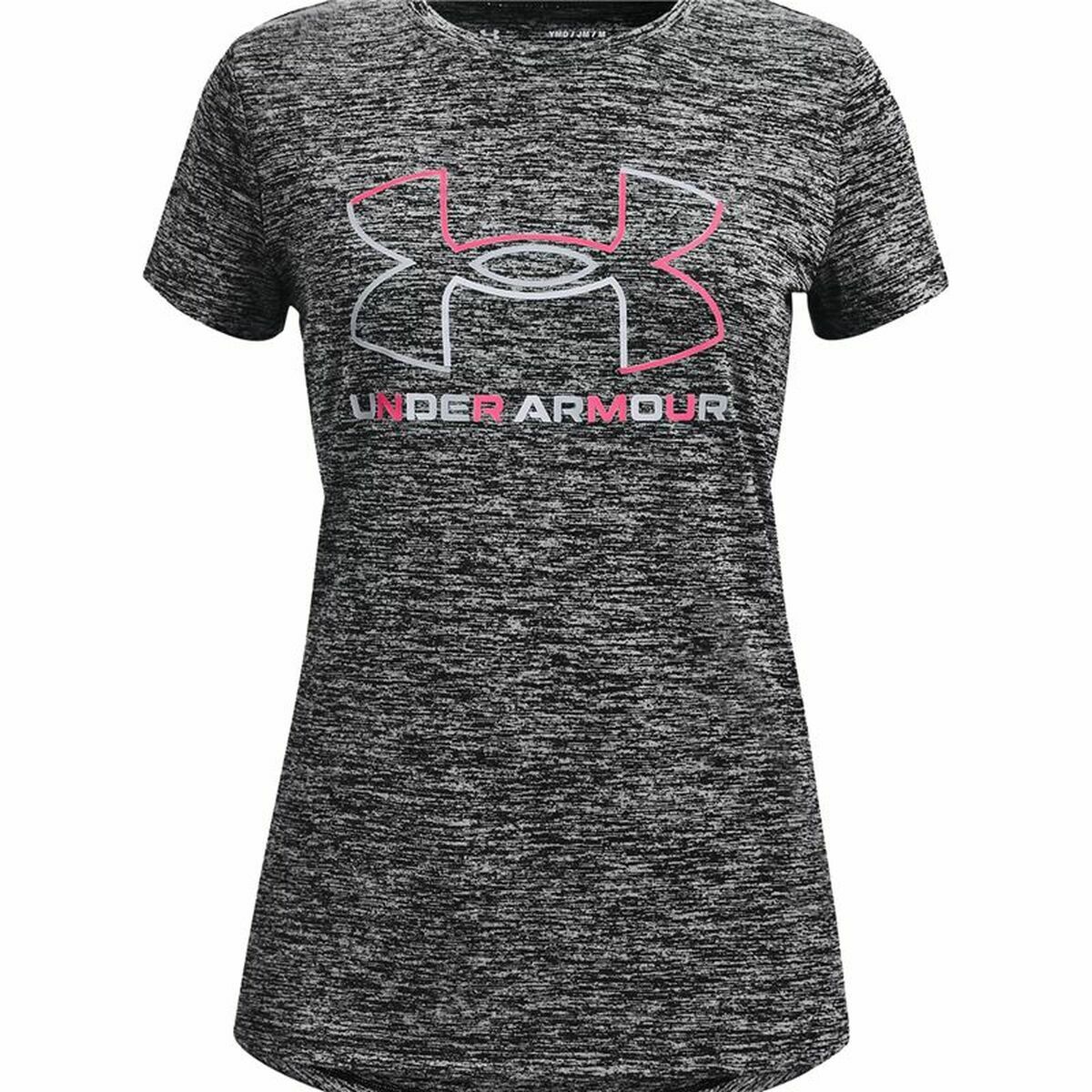 Barn T-shirt med kortärm Under Armour Mörkgrå - 9