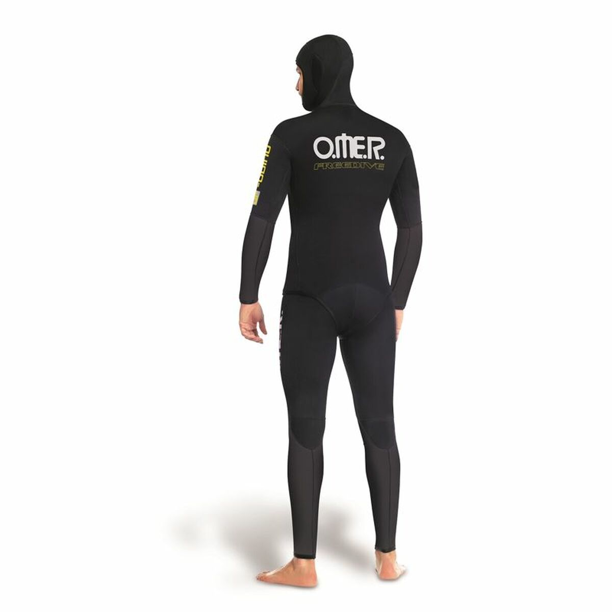 Neopren Omer Odino 5 mm Sportdykning Svart - 4