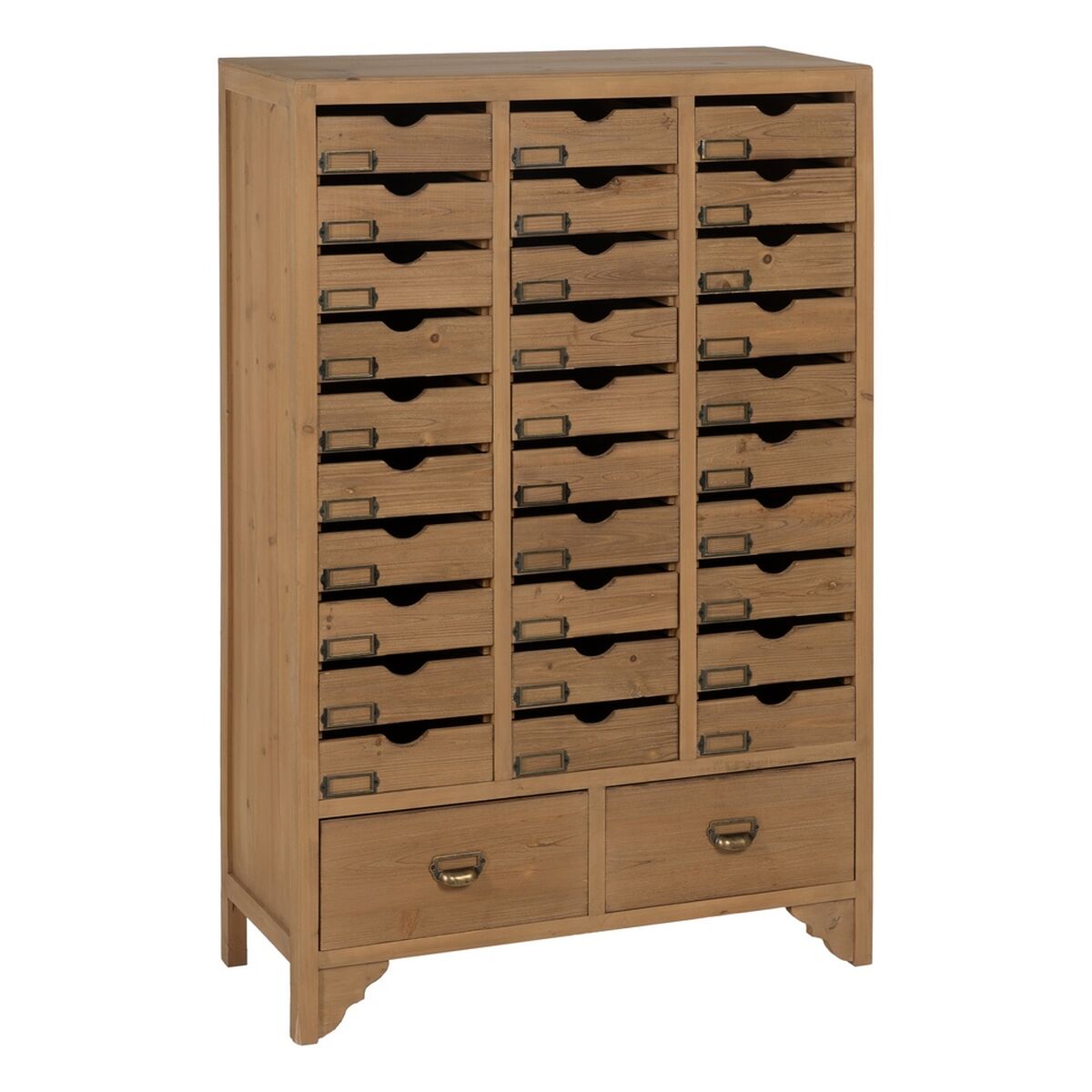 Byrå Beige Granträ Trä MDF 85,5 x 36,5 x 133 cm