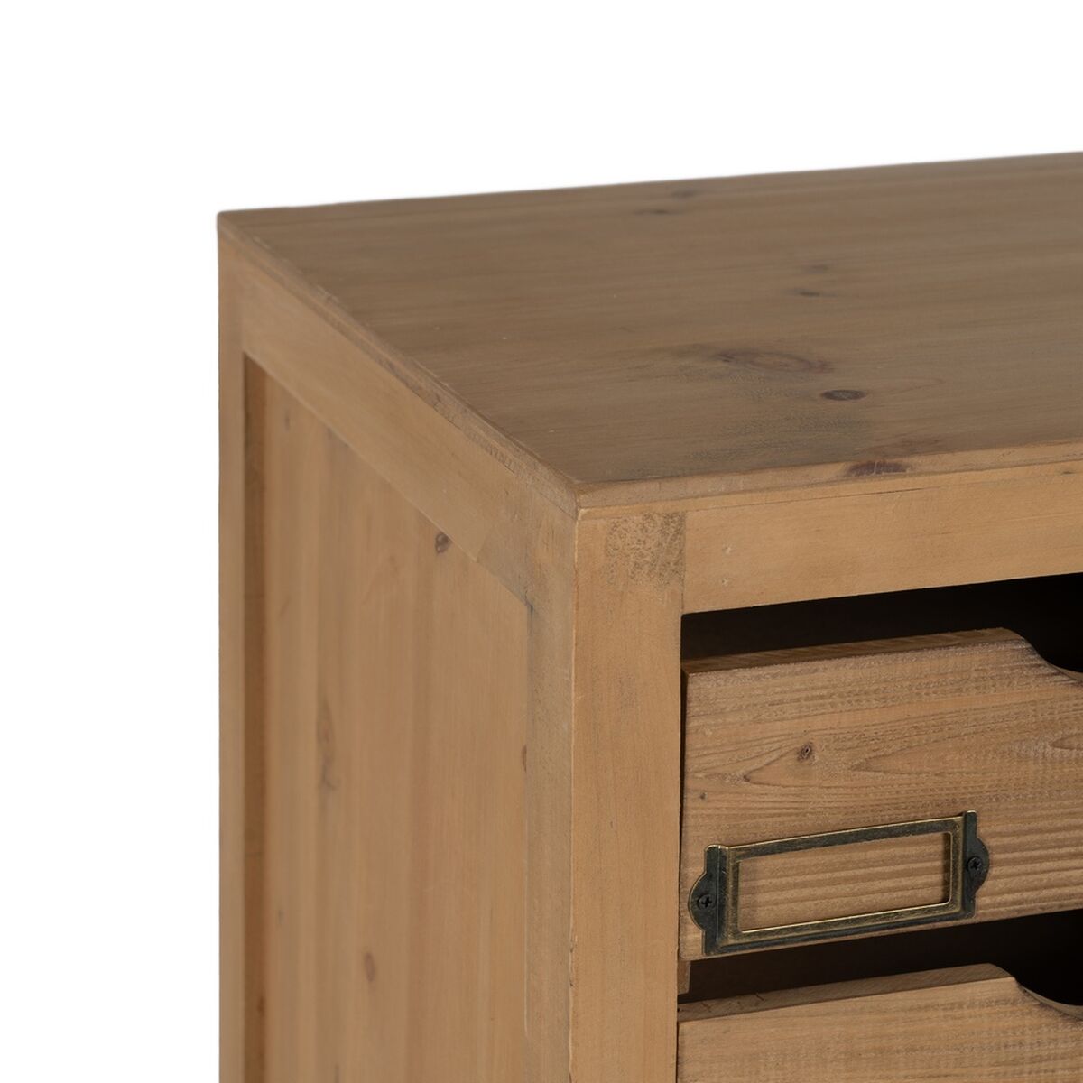 Byrå Beige Granträ Trä MDF 85,5 x 36,5 x 133 cm - 4