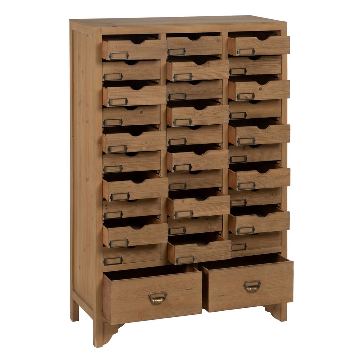 Byrå Beige Granträ Trä MDF 85,5 x 36,5 x 133 cm - 3