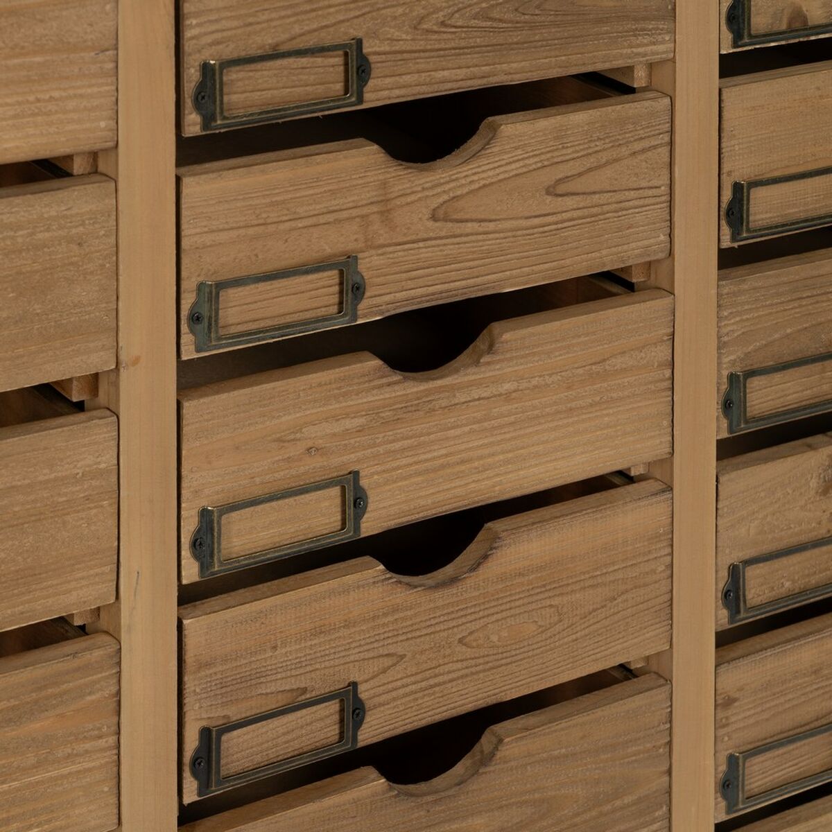 Byrå Beige Granträ Trä MDF 85,5 x 36,5 x 133 cm - 7