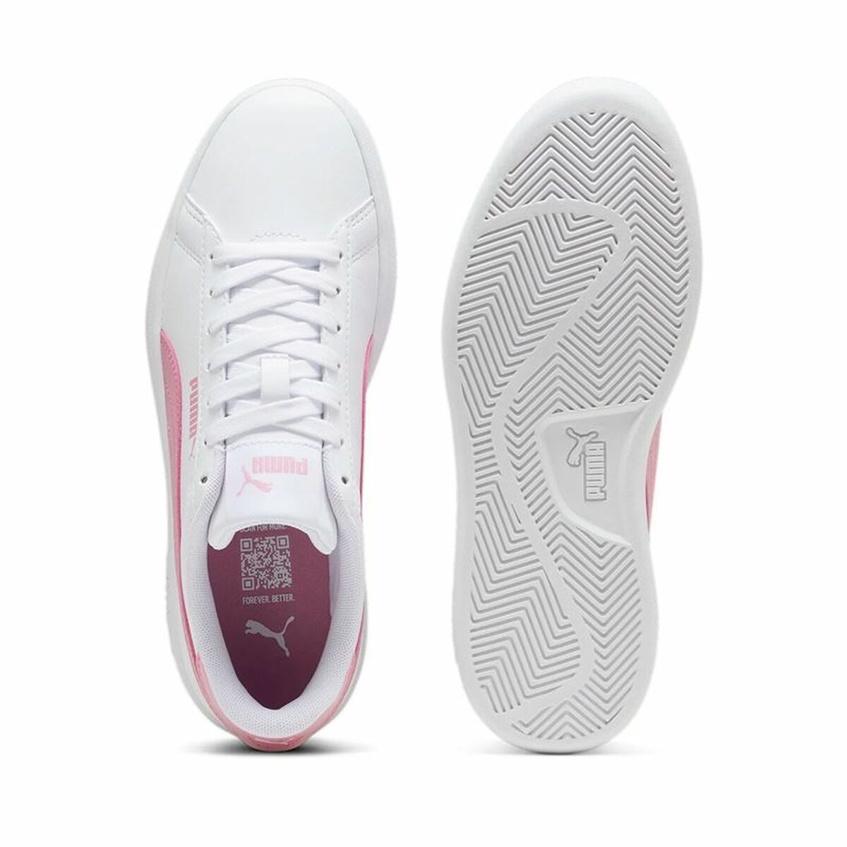 Sportskor Casual Barn Puma Smash 3.0 Nightkeeper Vit - 3