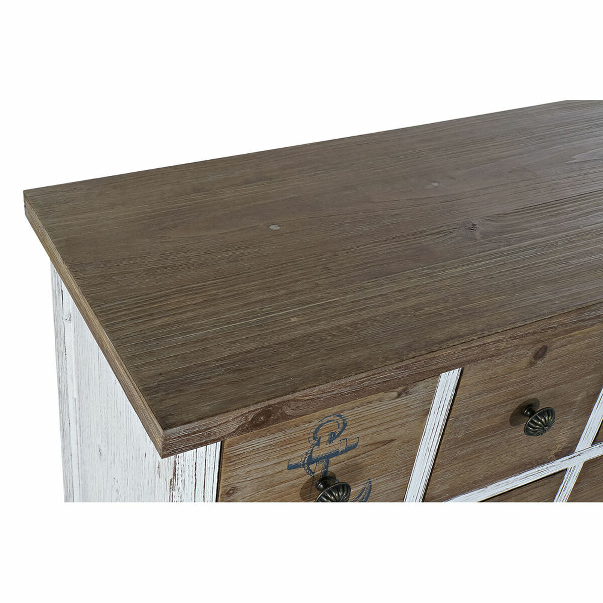 Console DKD Home Decor Vit Svart Gran 104 x 35 x 80,5 cm - 4