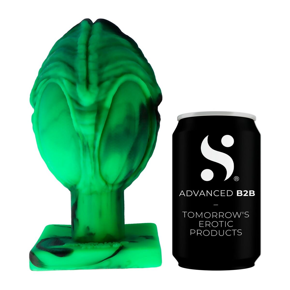 Analplugg Virgite Grön - 3