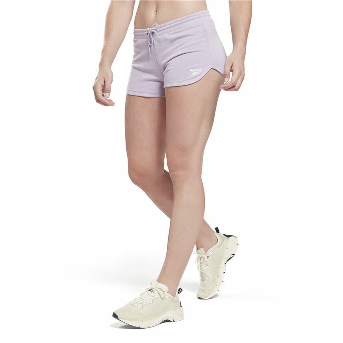 Långa träningsbyxor Reebok RI French Terry Violett Kvinna - 2