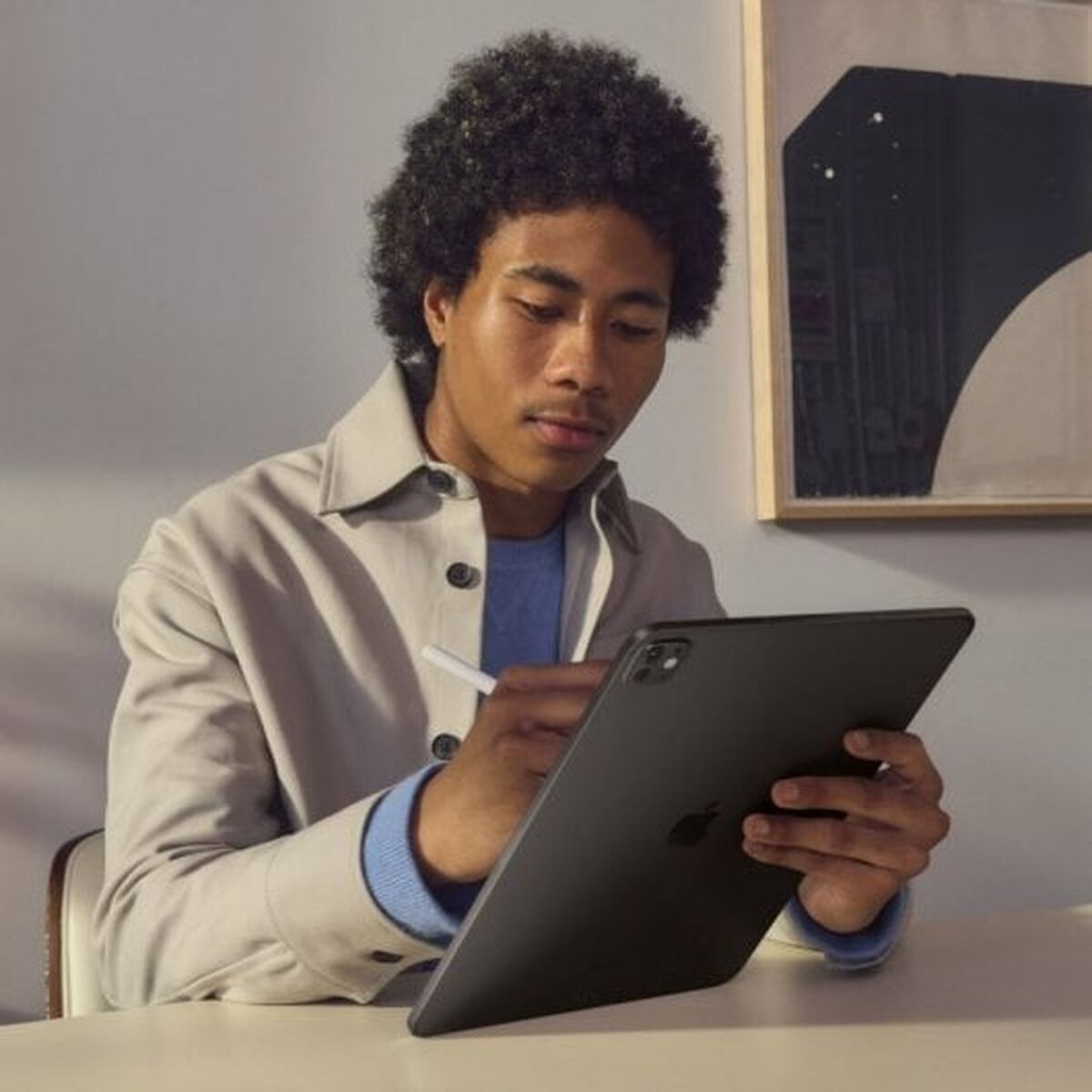 Läsplatta Apple iPad Pro 2024 11" 8 GB RAM 512 GB Silvrig Stål - 5