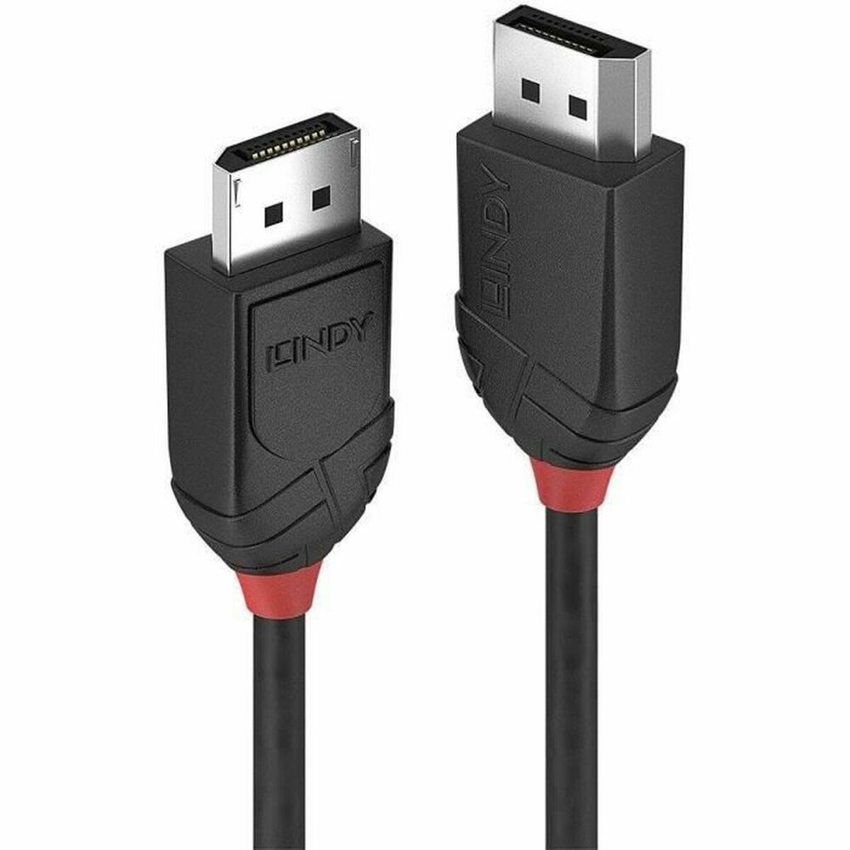 DisplayPort Kabel LINDY Svart 1 m - 2