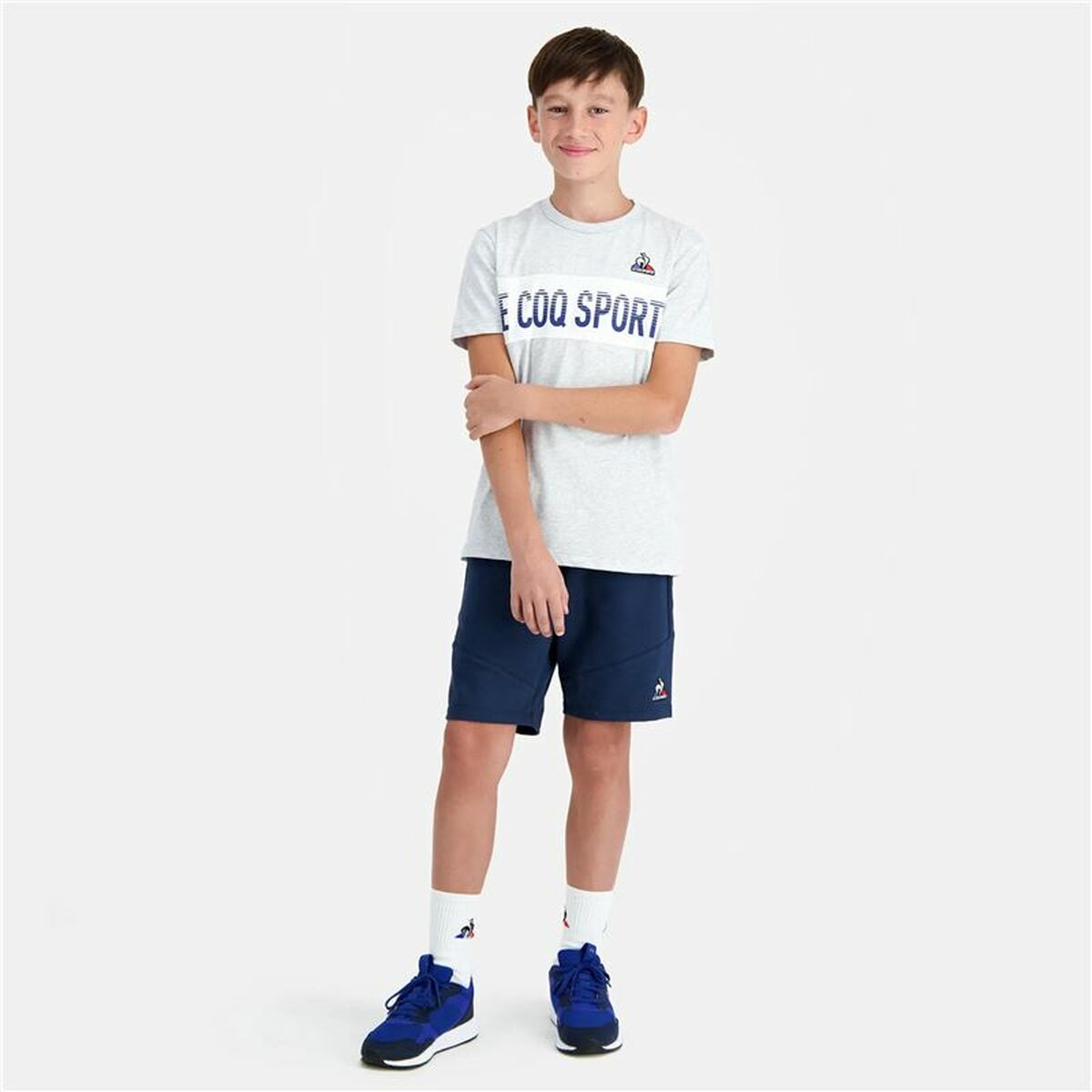 Sportshorts för barn Le coq sportif Nª 1 Blå - 4