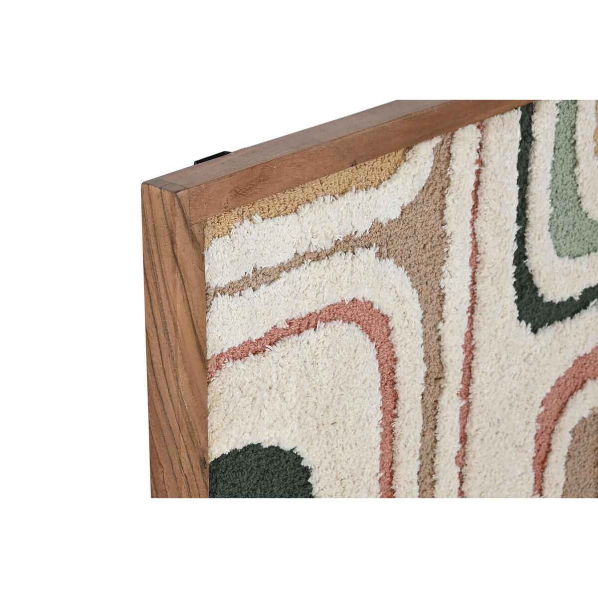 Tavla Home ESPRIT Bomull Akaciaträ 75 x 3 x 105 cm