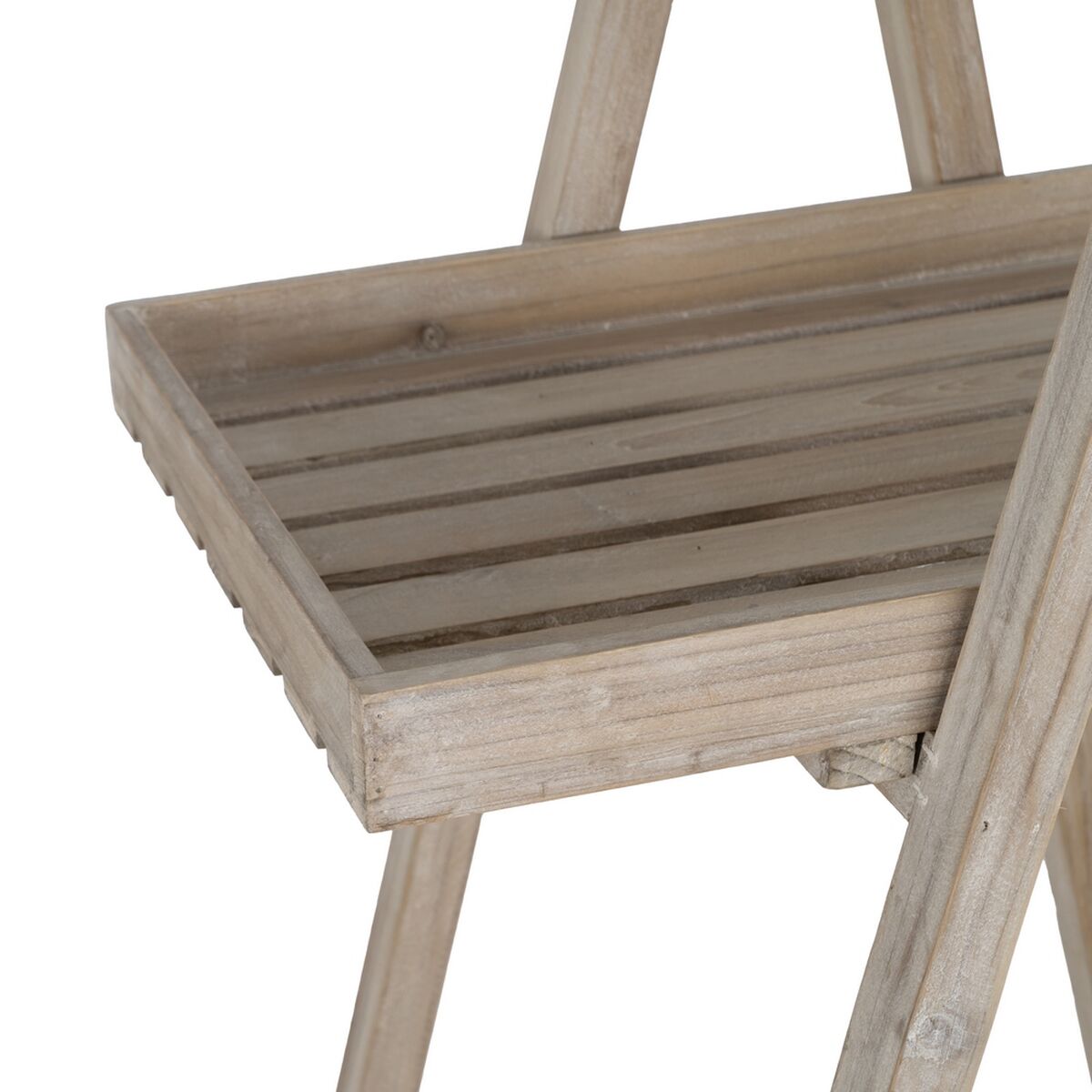 Bokhylla Naturell Granträ 120 x 42 x 153 cm - 4