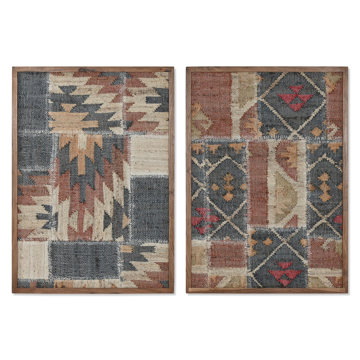 Tavla Home ESPRIT Bomull Akaciaträ 75 x 3 x 105 cm - 4