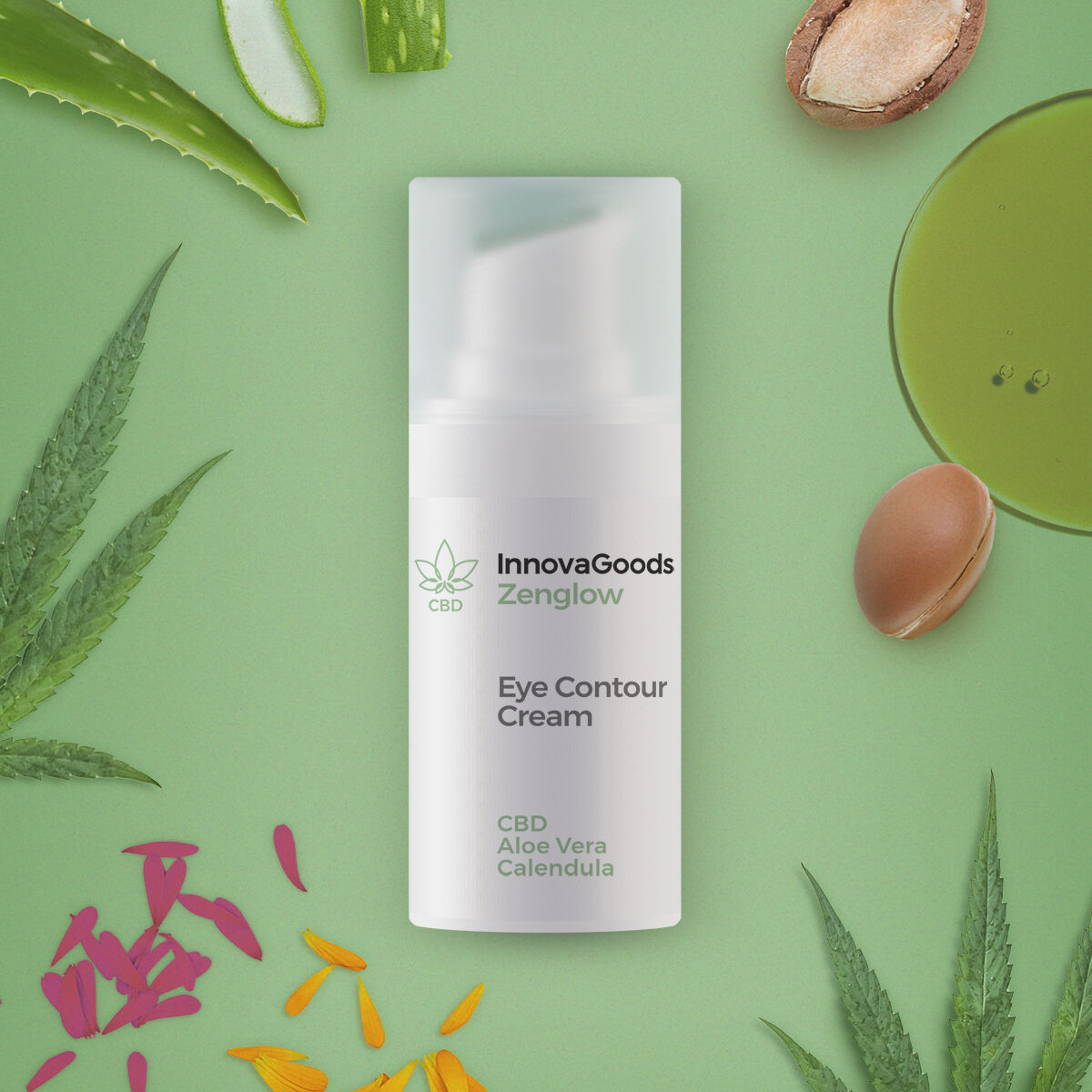 Ögonkontur CBD Zenglow InnovaGoods 15 ml - 5