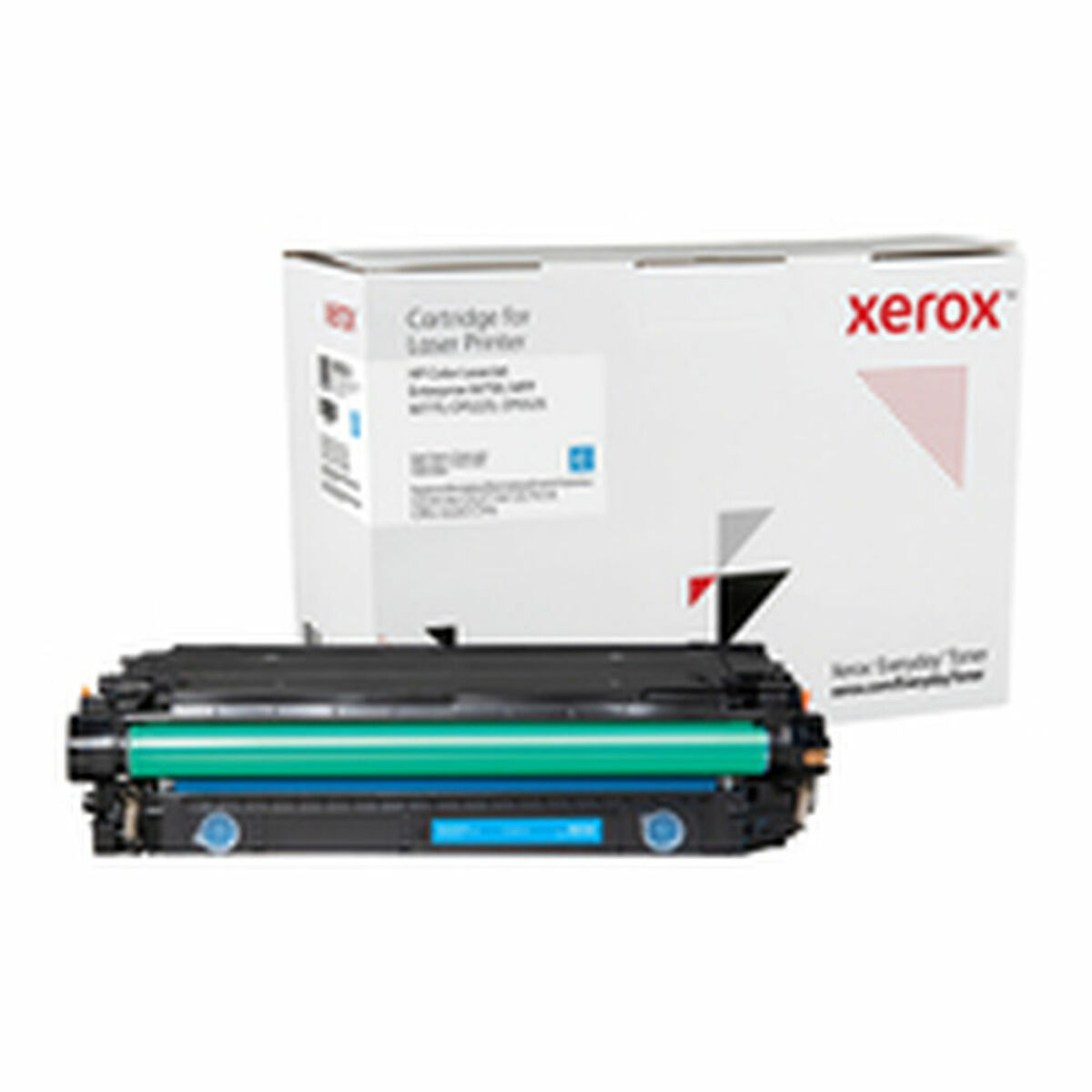 Original Bläckpatron Xerox Tóner Cian Everyday, HP CE341A/CE271A/CE741A equivalente de Xerox, 16000 páginas Turkos